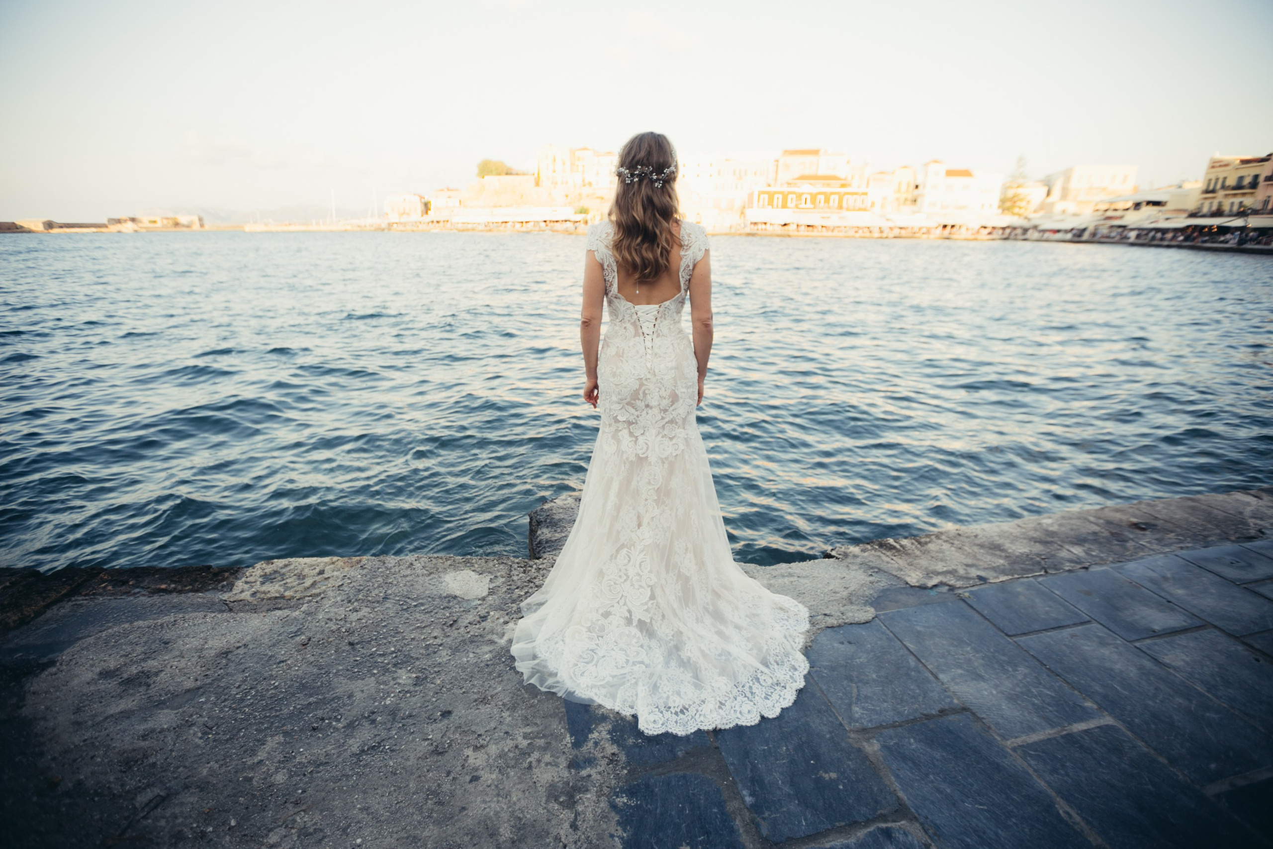 Aaron & Beata, Crete. Denny Savon — Photographer in Santorini | Weddings, Love Stories & Flying Dress