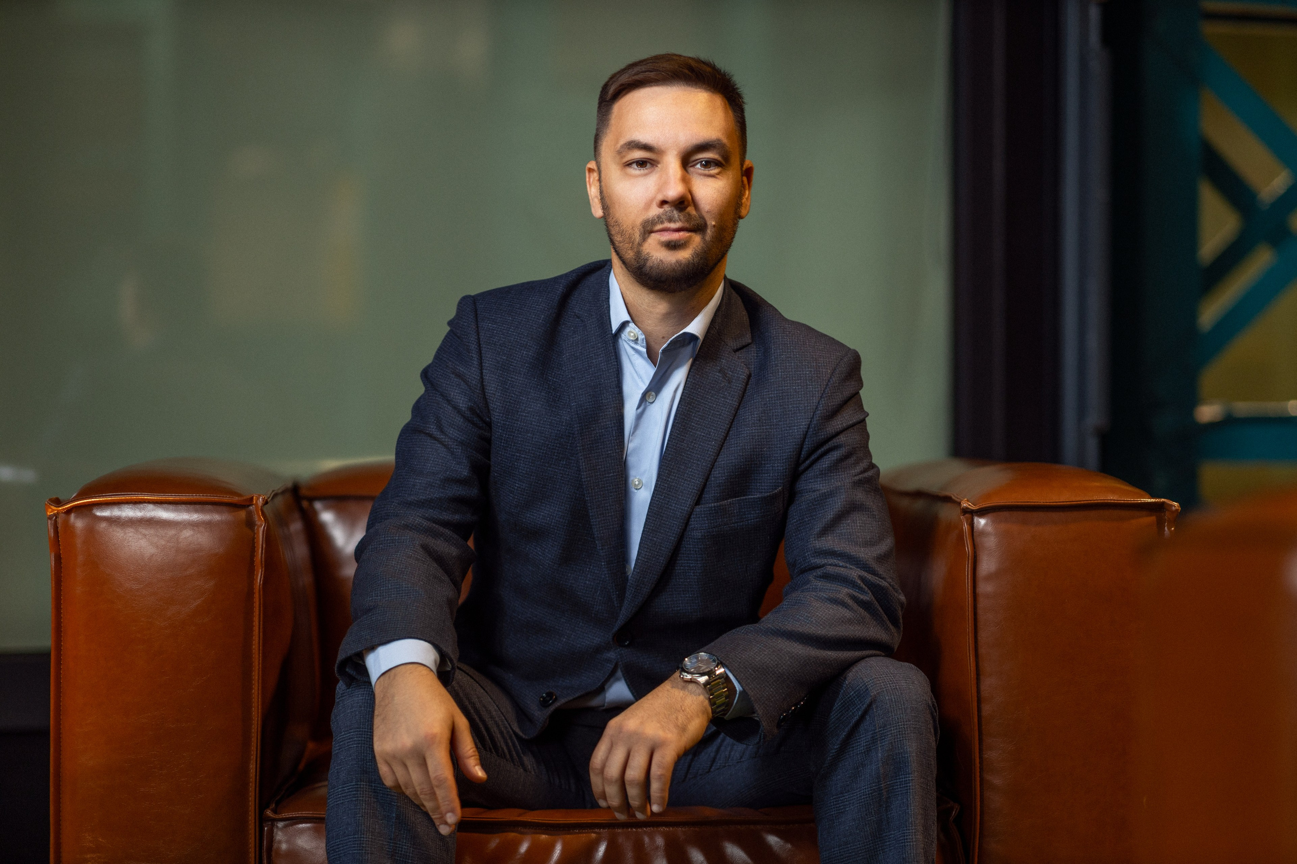 Andrey (Business Portrait) 03.02.2024. Portree- ja perefotograaf Anton Hansen Tallinnas, Eestis