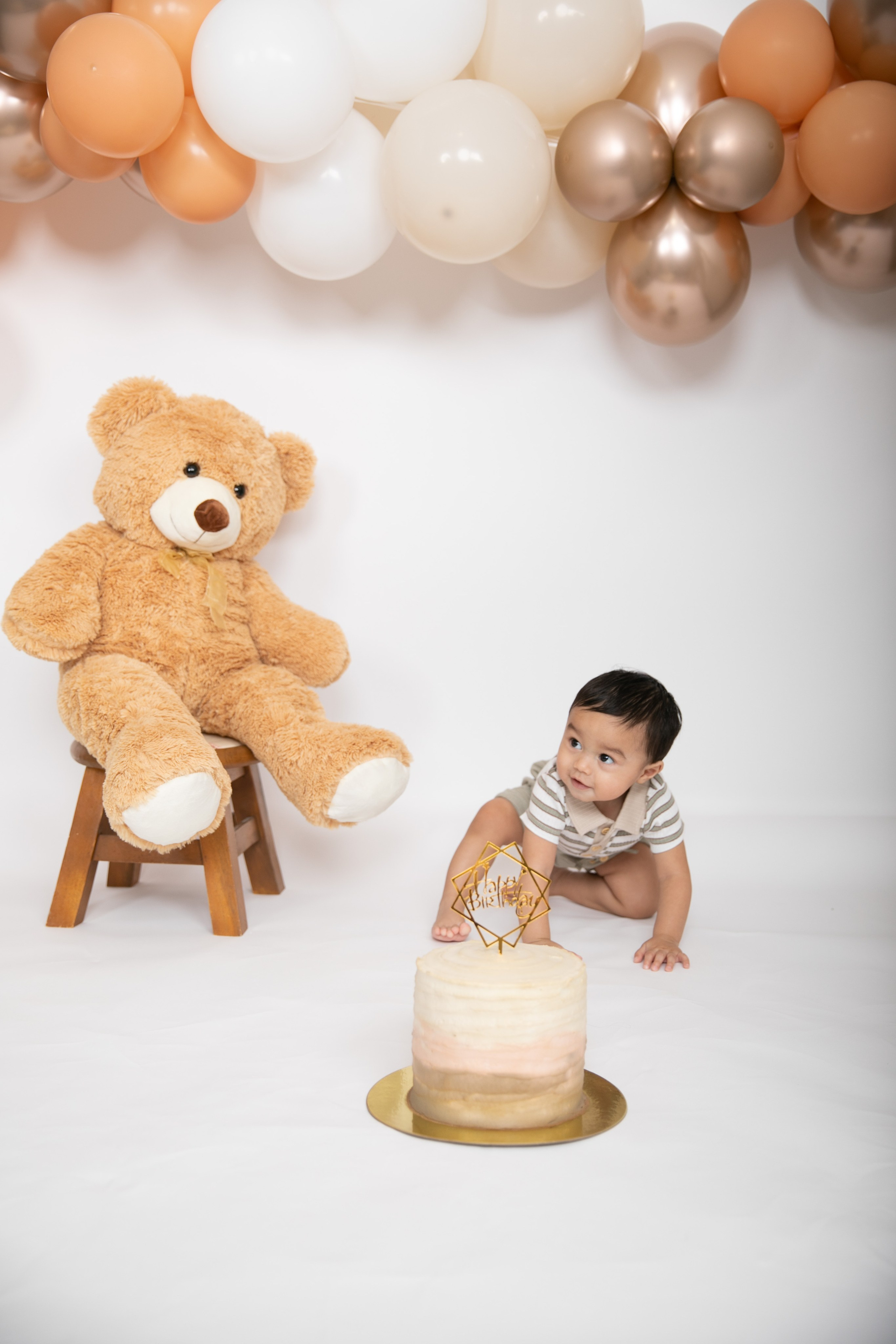 1st Cake Smash. Fotografía accesible en Calgary