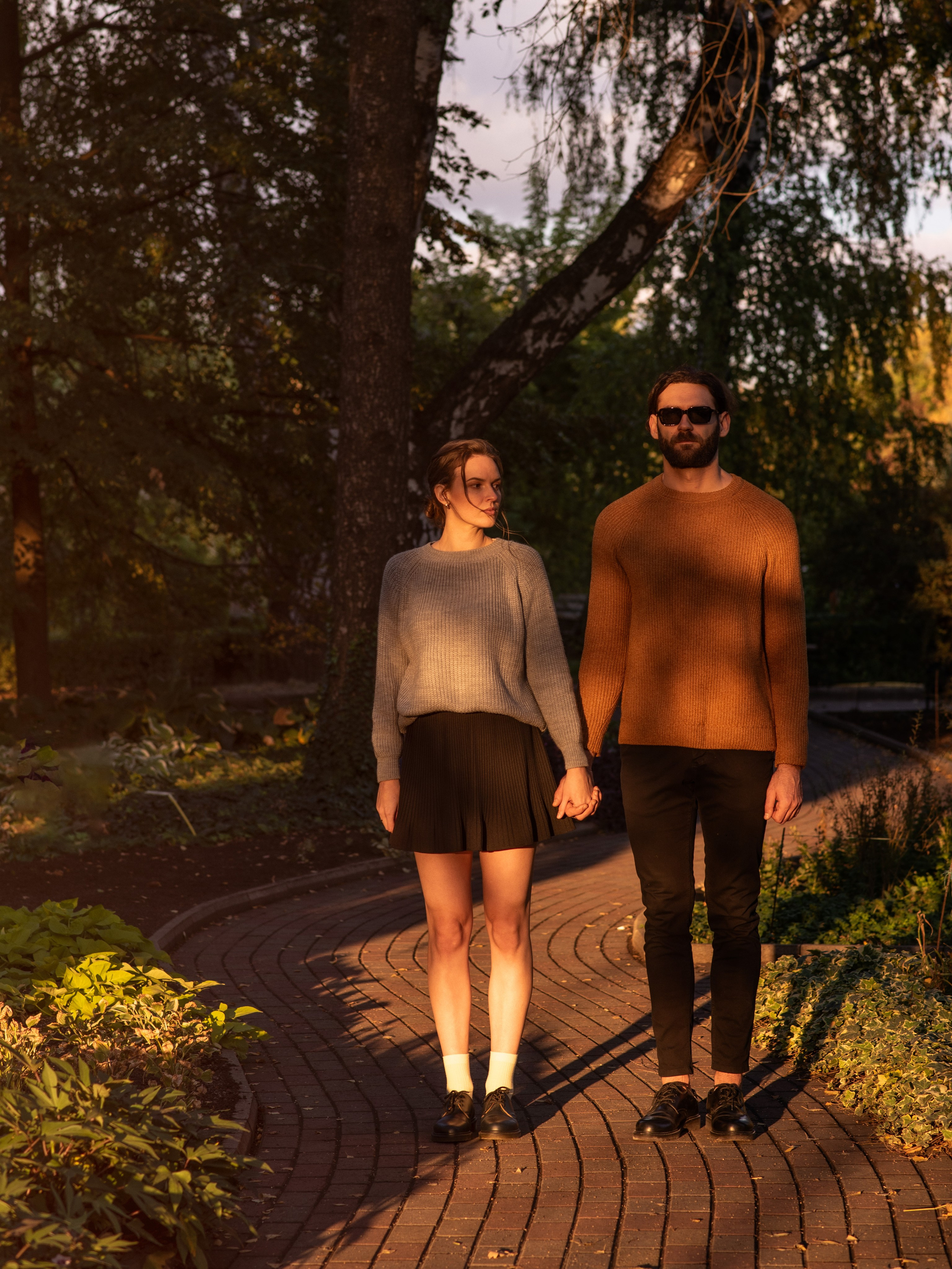 Love story фотосессия пары на закате, тёплая атмосфера, Анталия, фотограф для пар