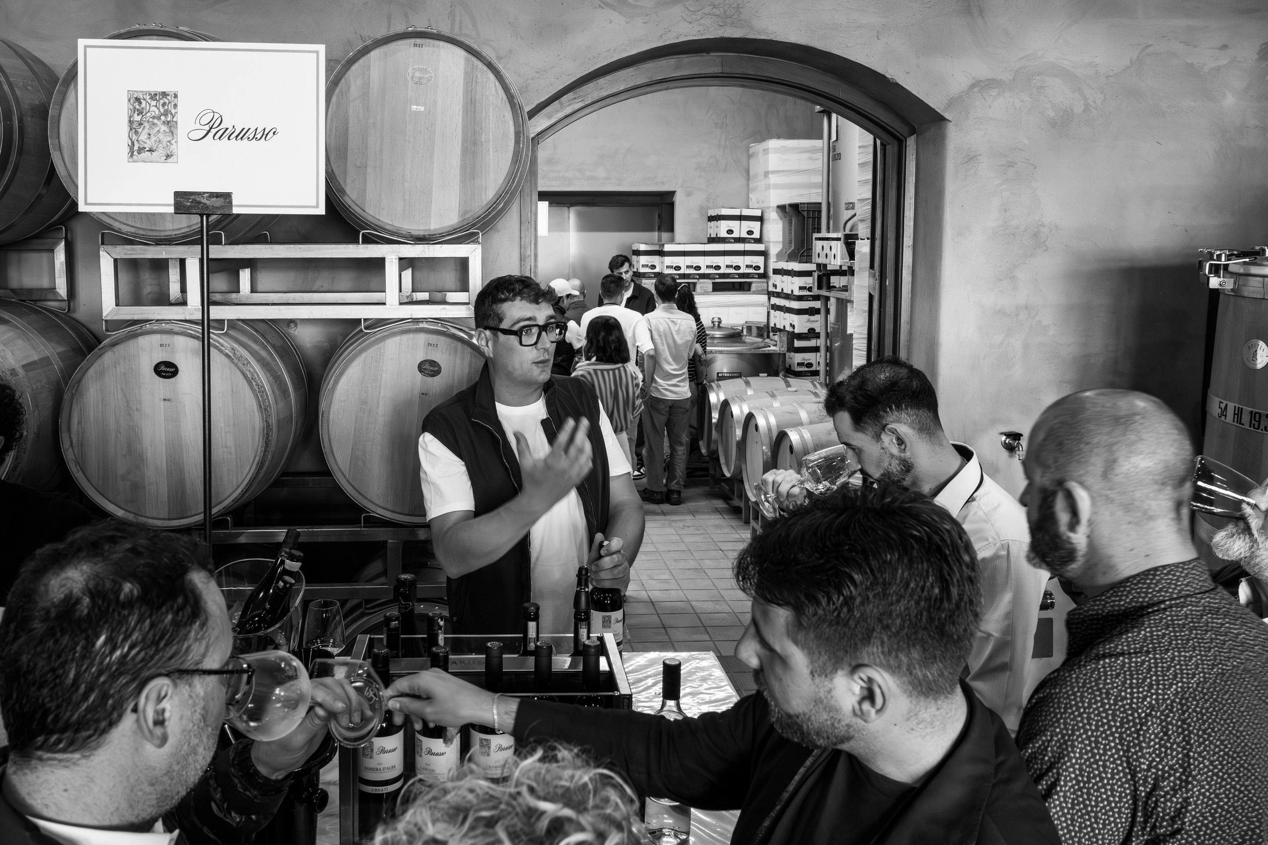 Cuzziol Grandi Vini e Cantine Parusso Monforte. “Gianmaria Coscia fotografo per passione”