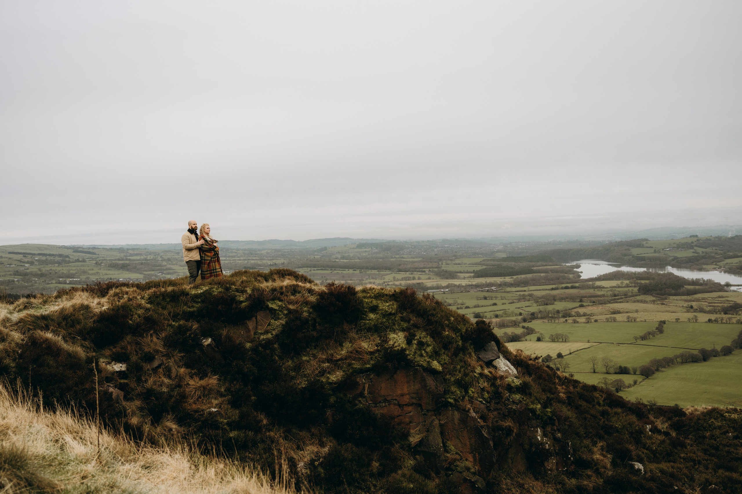 L & C in Peak District. Tania Gandrabur, photographer in West Midlands, England