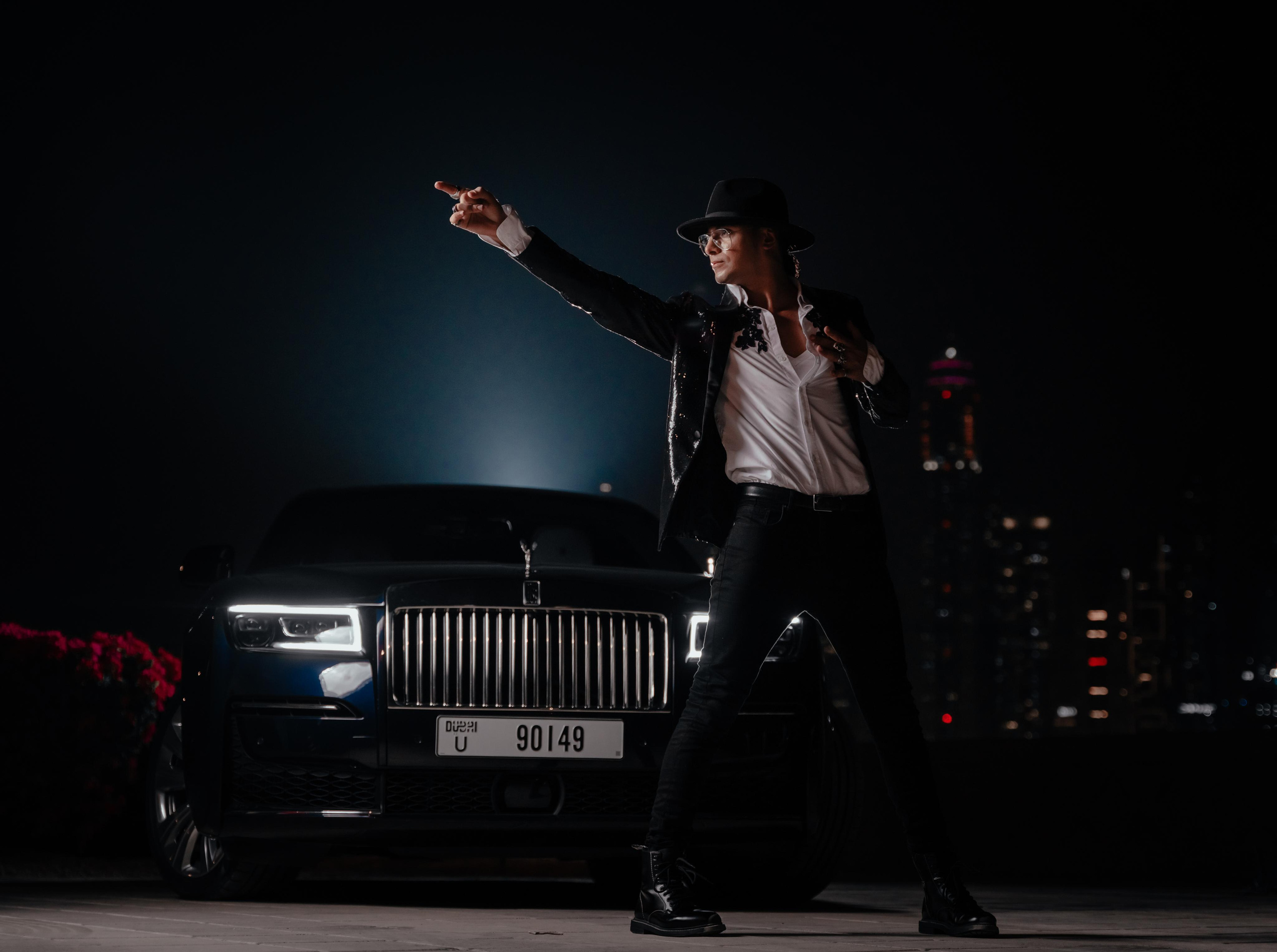 Photo shoot for rent a car. Photographer in Dubai Dmitry Gromov