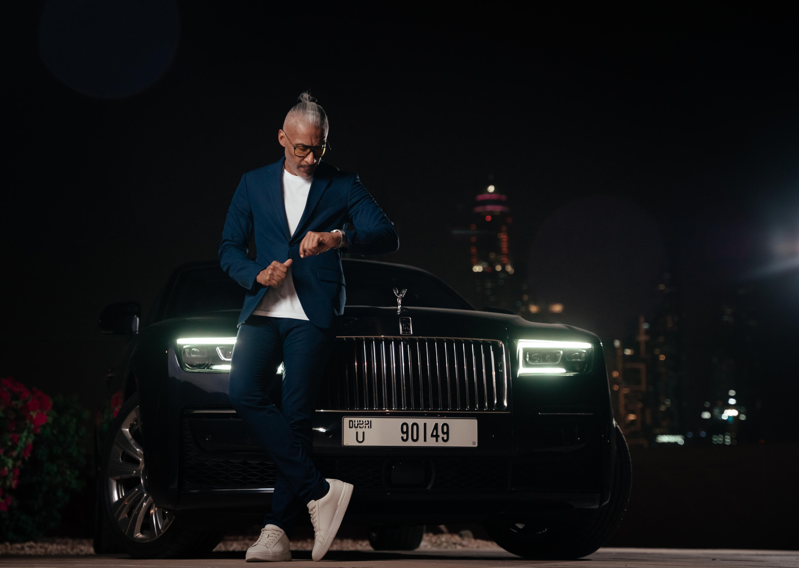 Photo shoot for rent a car. Photographer in Dubai Dmitry Gromov