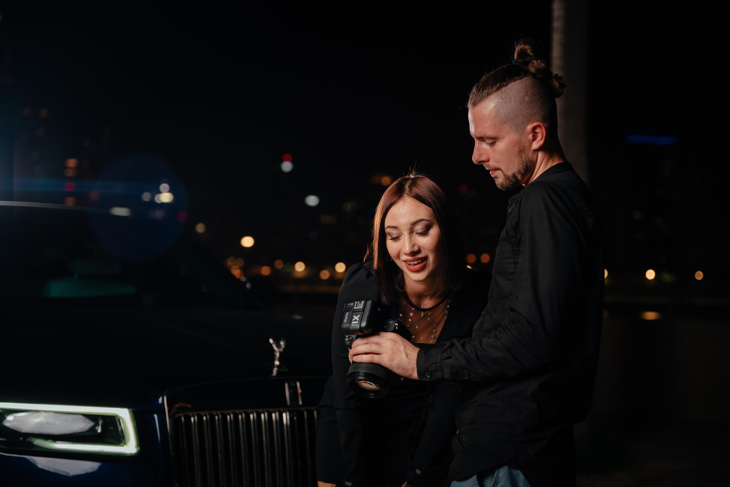 Photo shoot for rent a car. Photographer in Dubai Dmitry Gromov