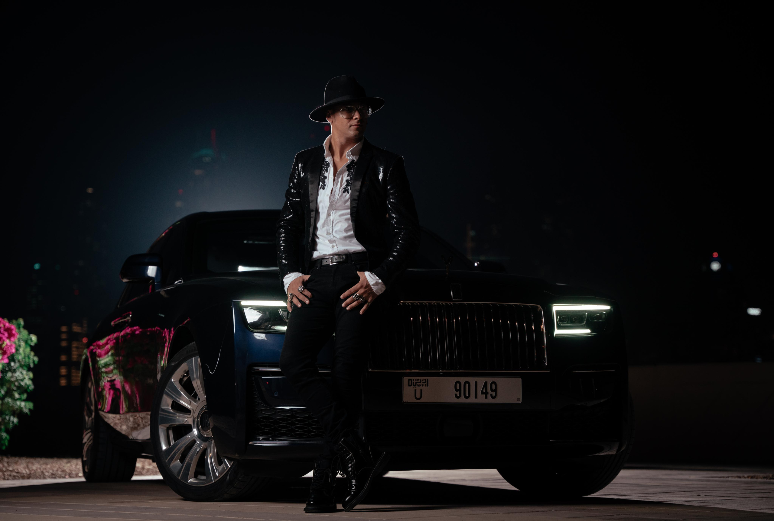 Photo shoot for rent a car. Photographer in Dubai Dmitry Gromov