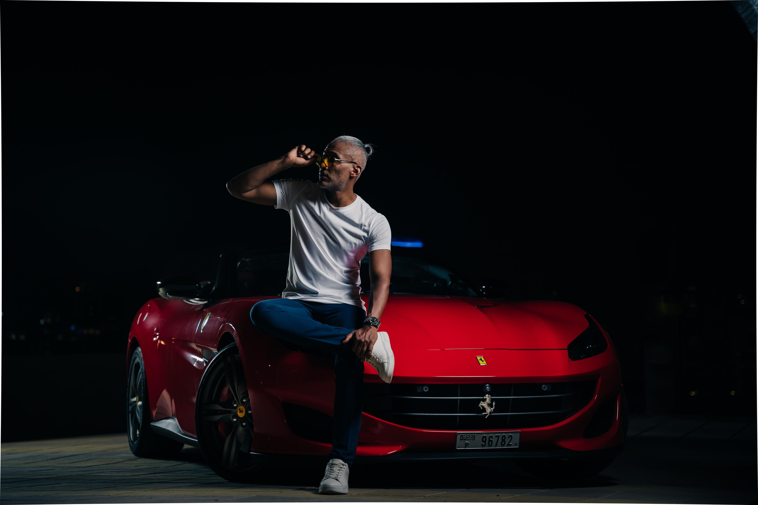 Photo shoot for rent a car. Photographer in Dubai Dmitry Gromov