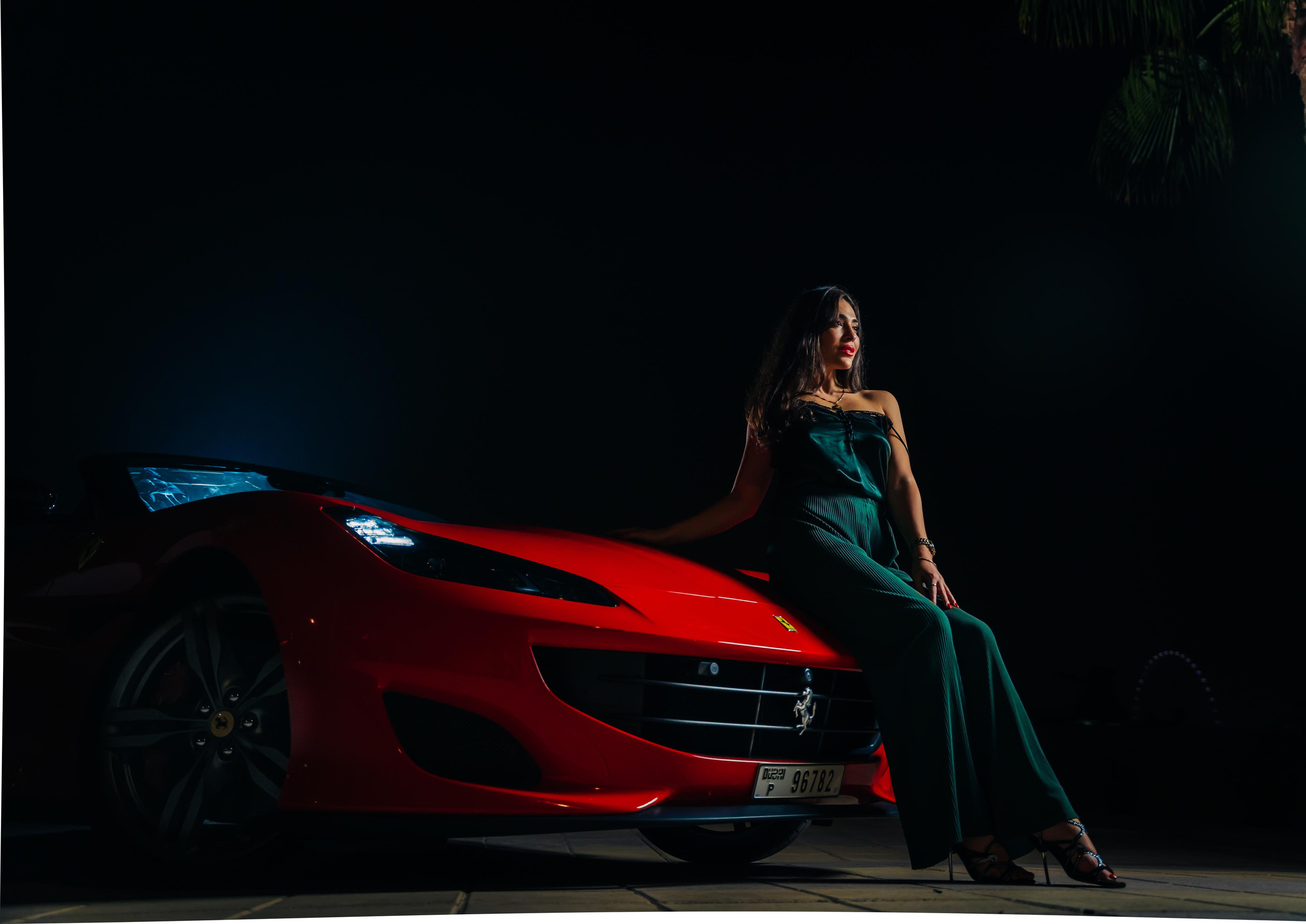 Photo shoot for rent a car. Photographer in Dubai Dmitry Gromov