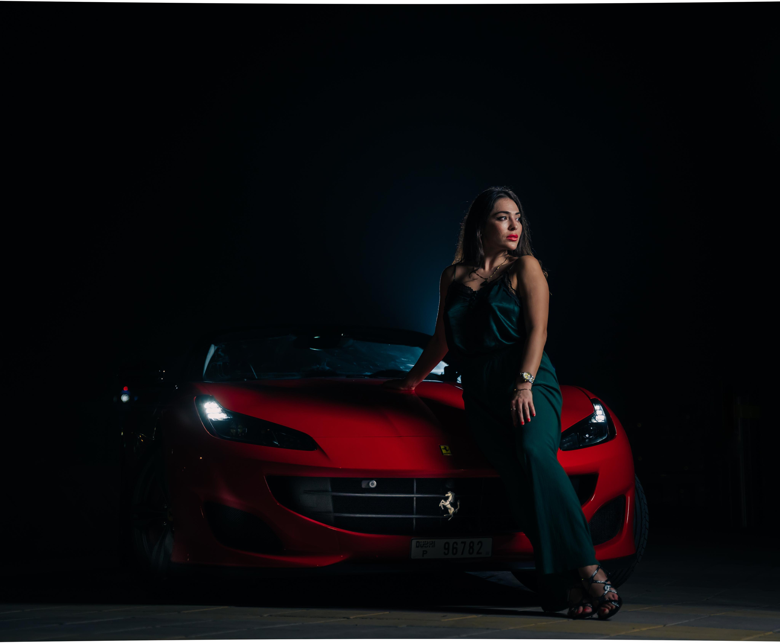 Photo shoot for rent a car. Photographer in Dubai Dmitry Gromov