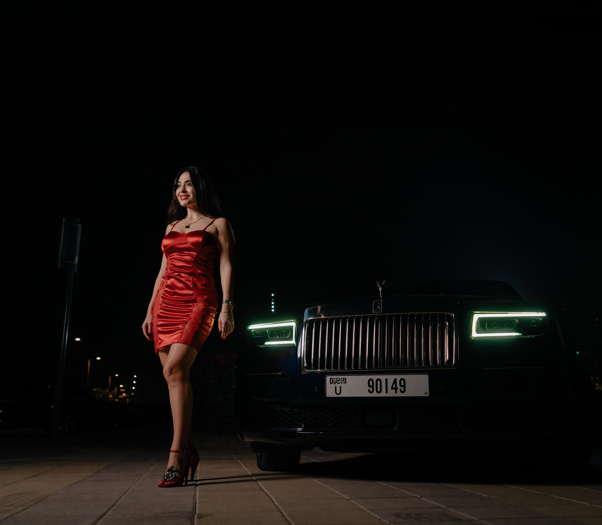 Photo shoot for rent a car. Photographer in Dubai Dmitry Gromov