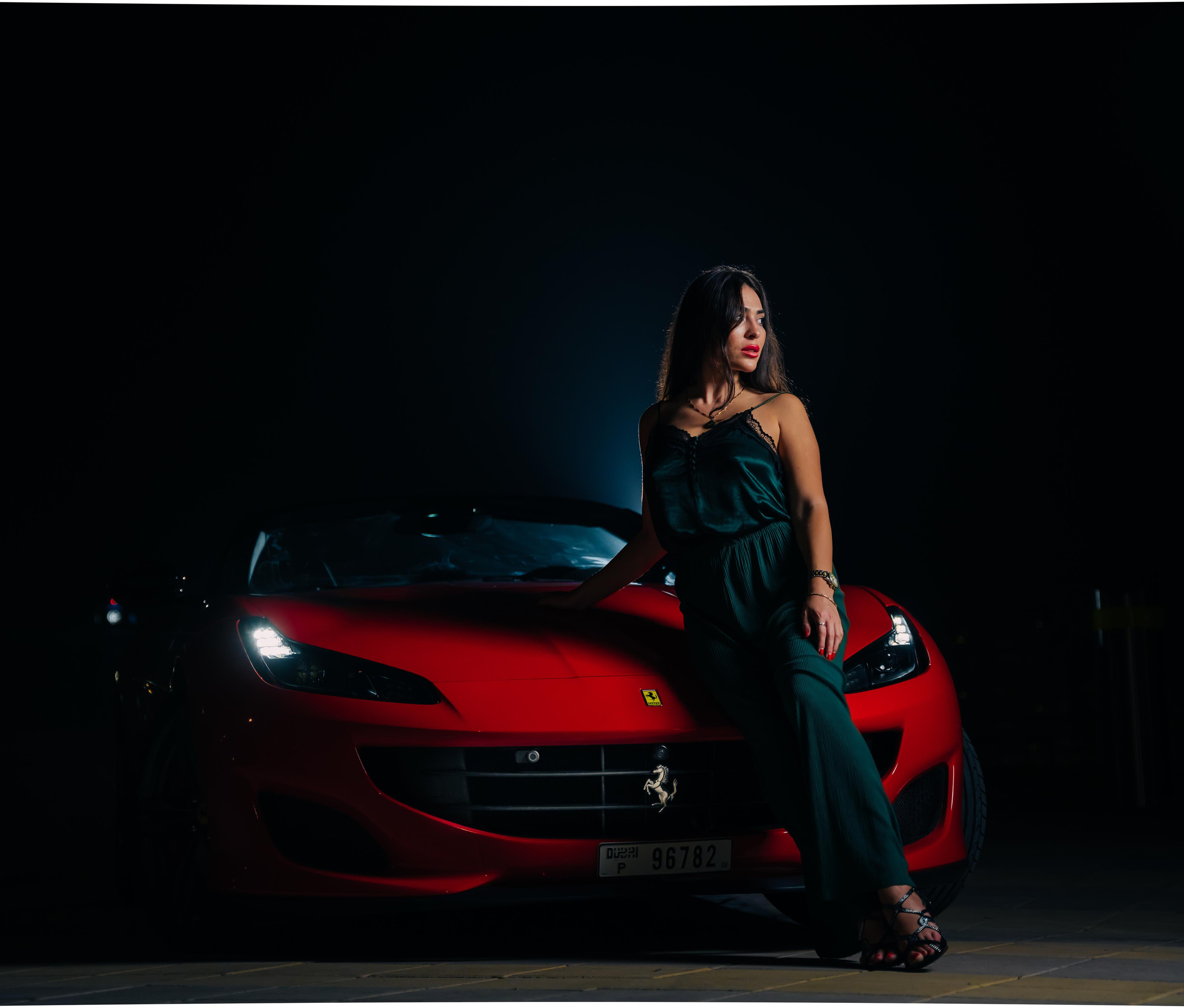 Photo shoot for rent a car. Photographer in Dubai Dmitry Gromov