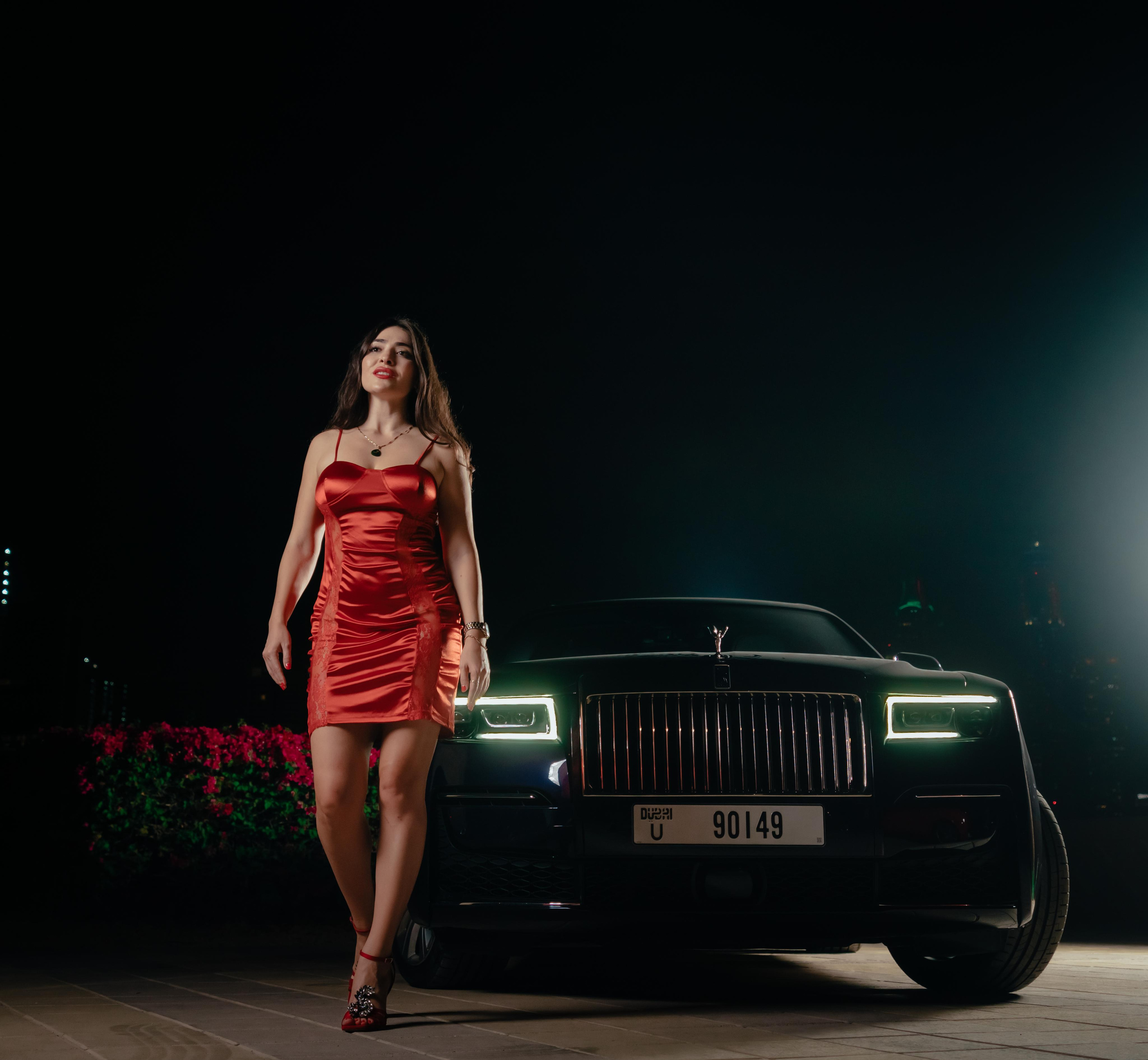 Photo shoot for rent a car. Photographer in Dubai Dmitry Gromov
