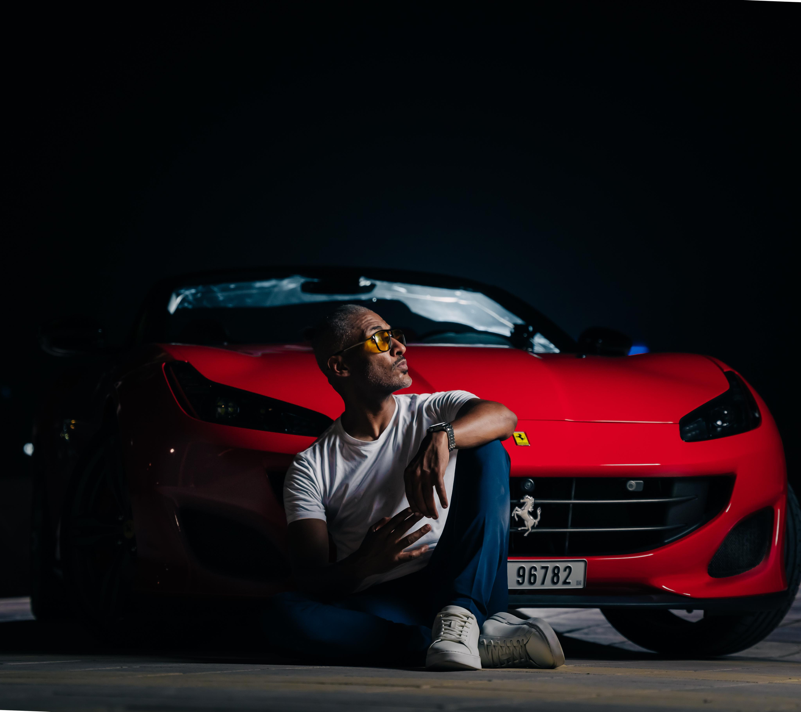 Photo shoot for rent a car. Photographer in Dubai Dmitry Gromov