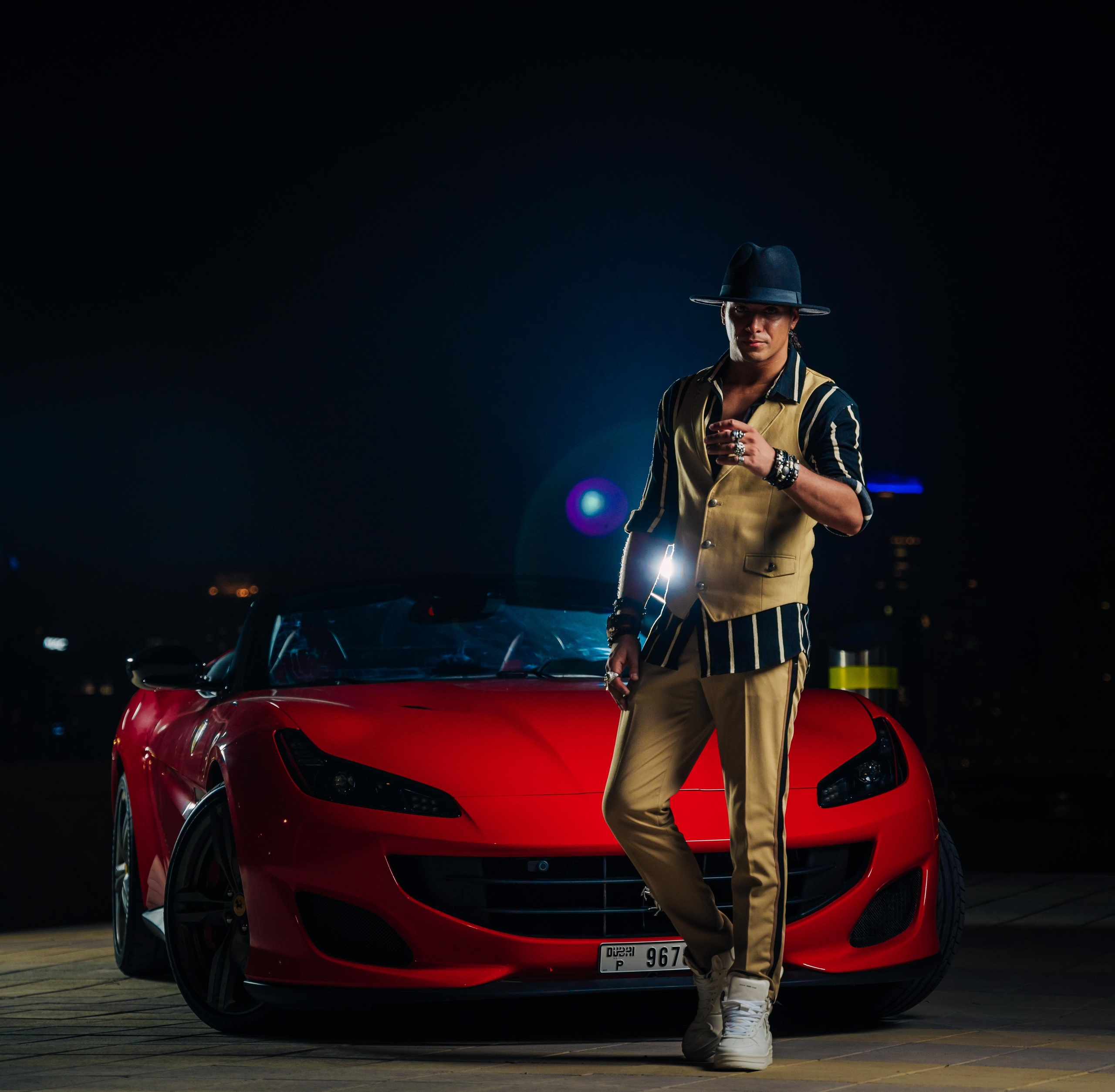 Photo shoot for rent a car. Photographer in Dubai Dmitry Gromov