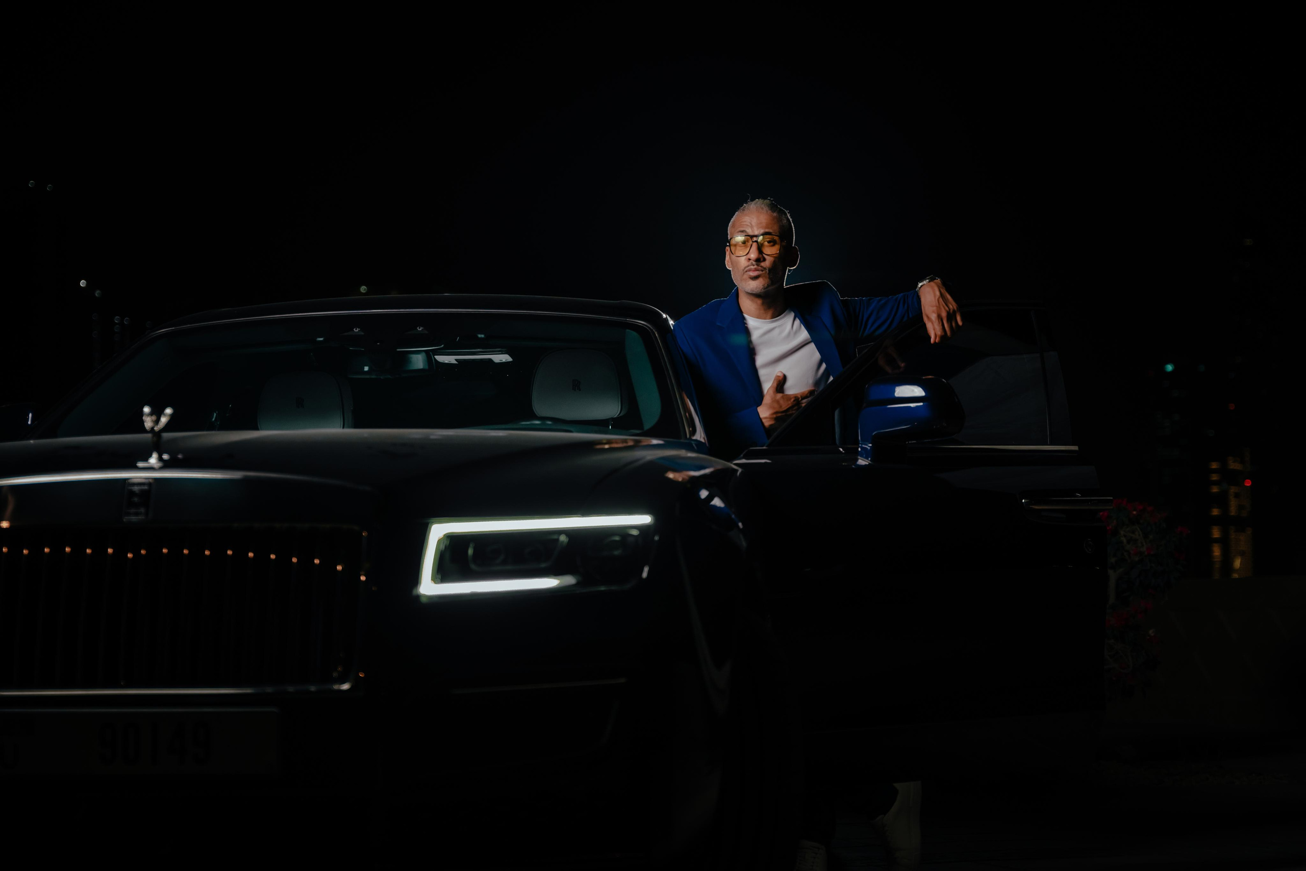 Photo shoot for rent a car. Photographer in Dubai Dmitry Gromov