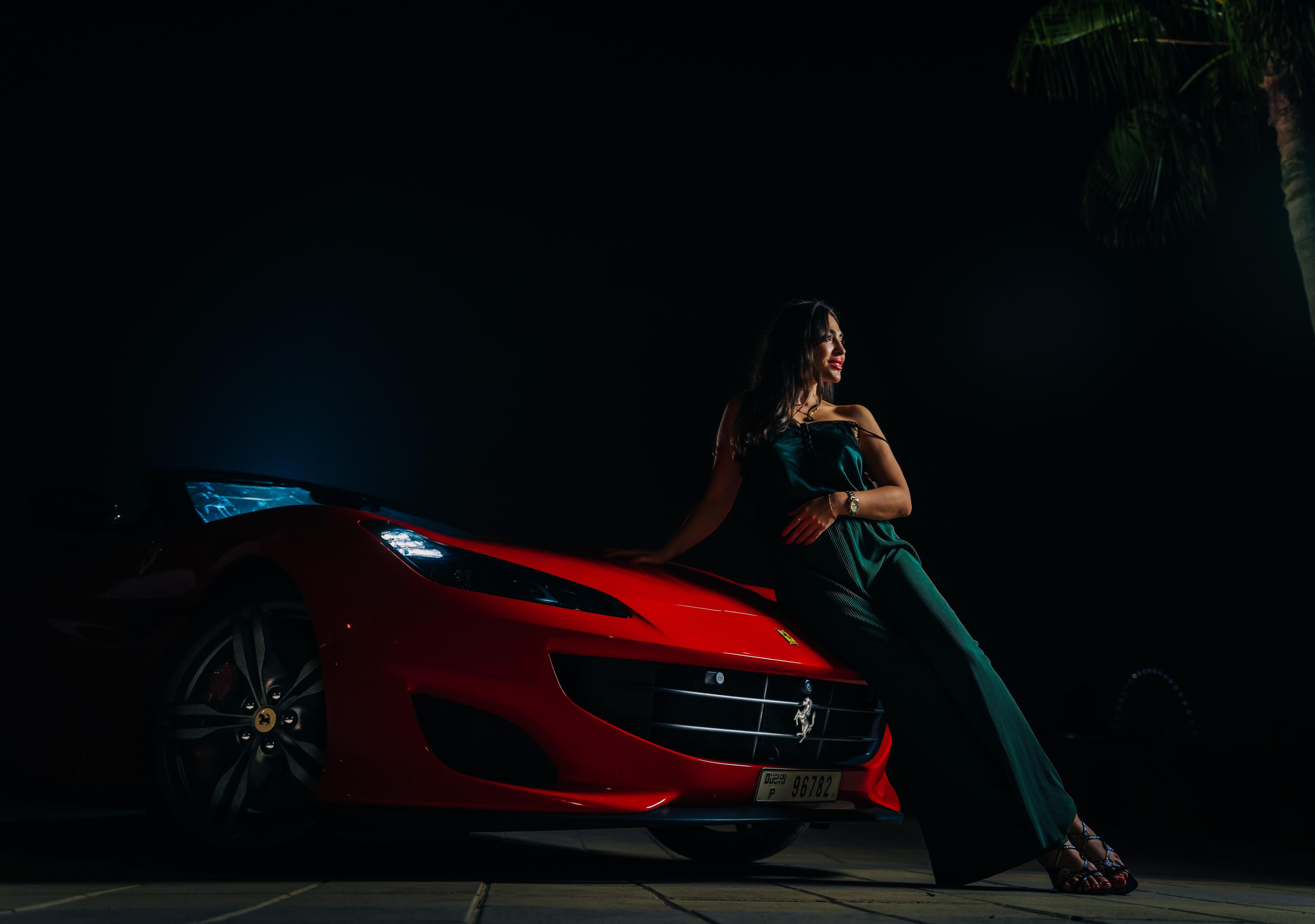 Photo shoot for rent a car. Photographer in Dubai Dmitry Gromov