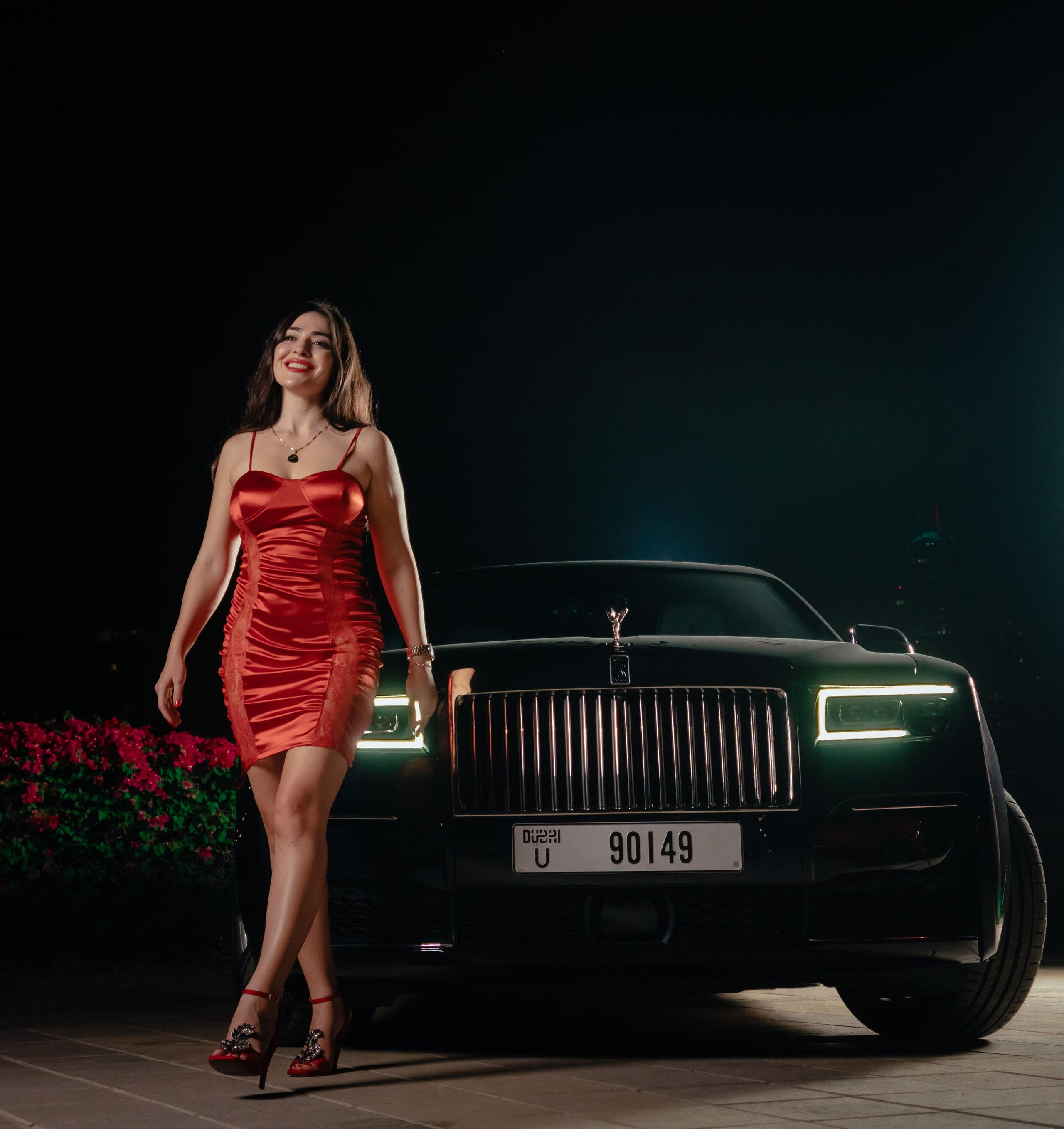 Photo shoot for rent a car. Photographer in Dubai Dmitry Gromov