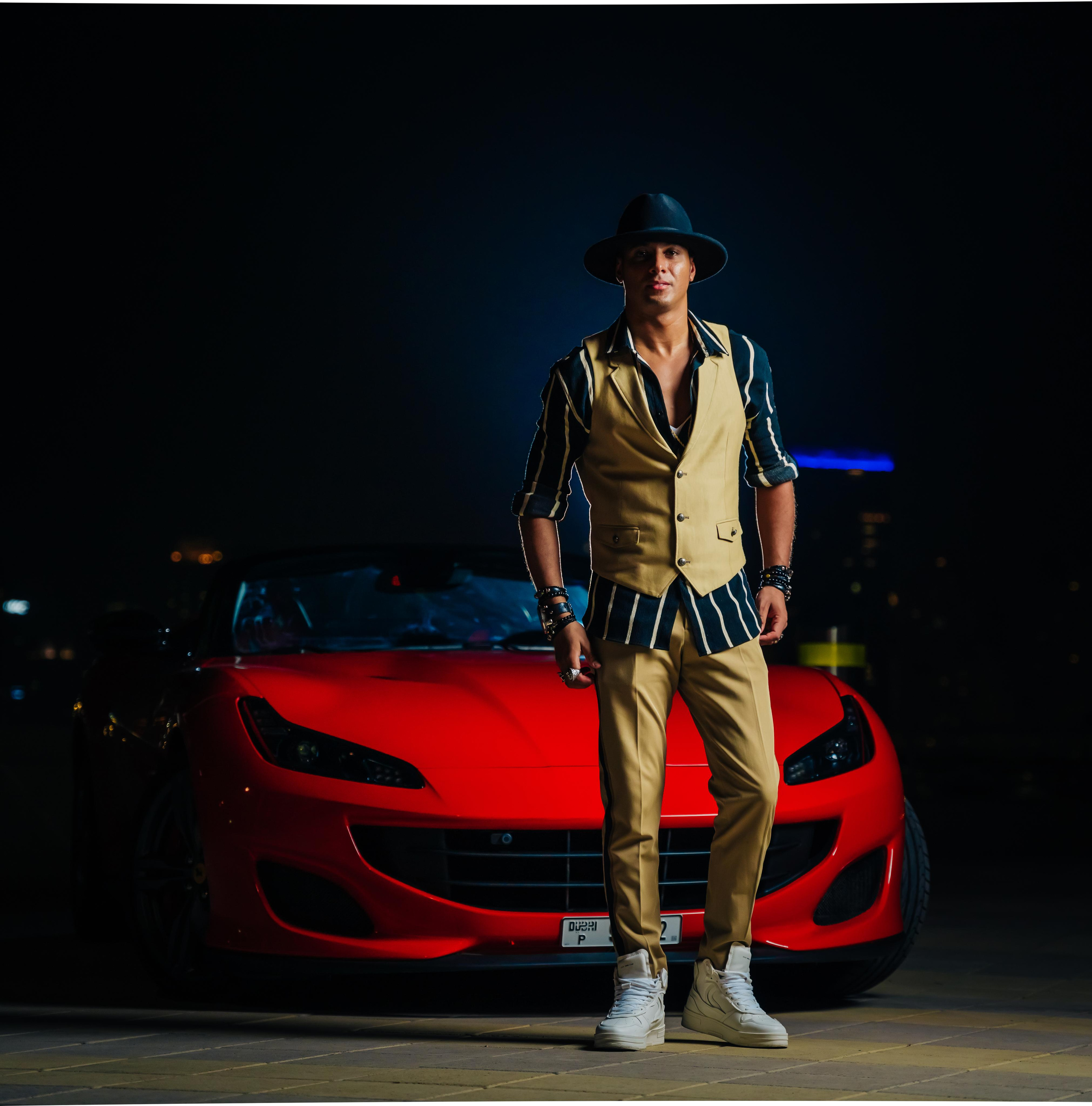 Photo shoot for rent a car. Photographer in Dubai Dmitry Gromov