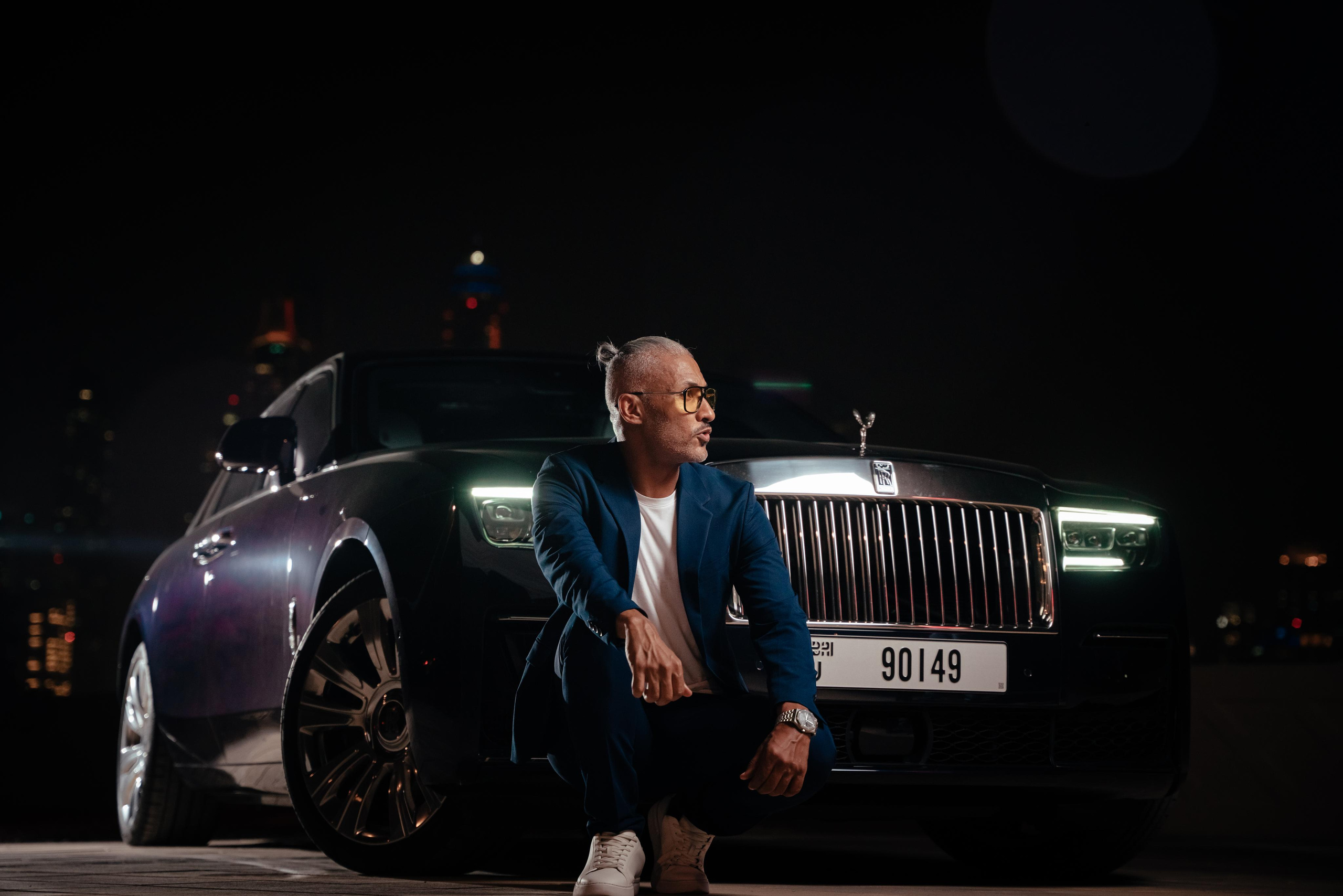 Photo shoot for rent a car. Photographer in Dubai Dmitry Gromov