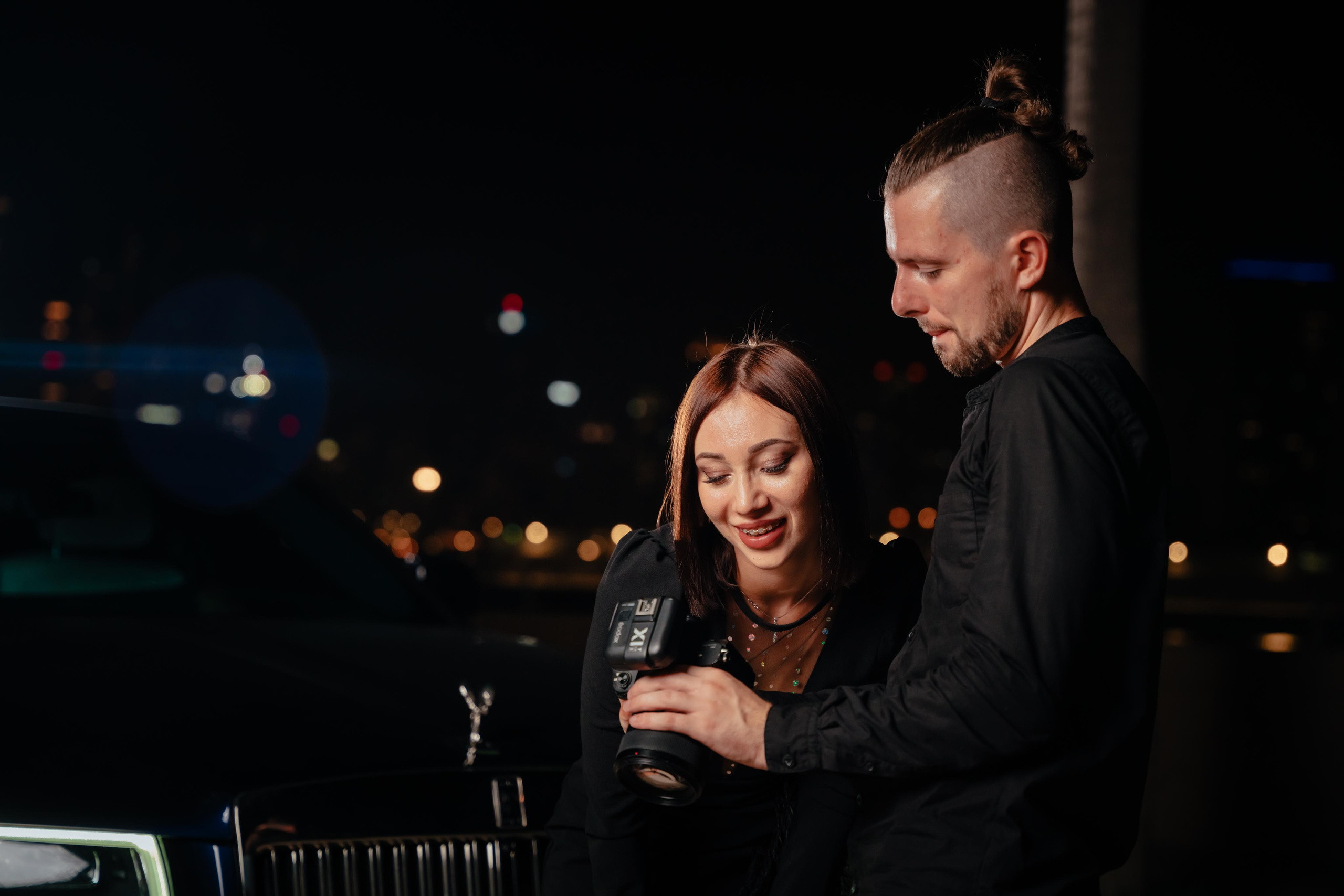 Photo shoot for rent a car. Photographer in Dubai Dmitry Gromov