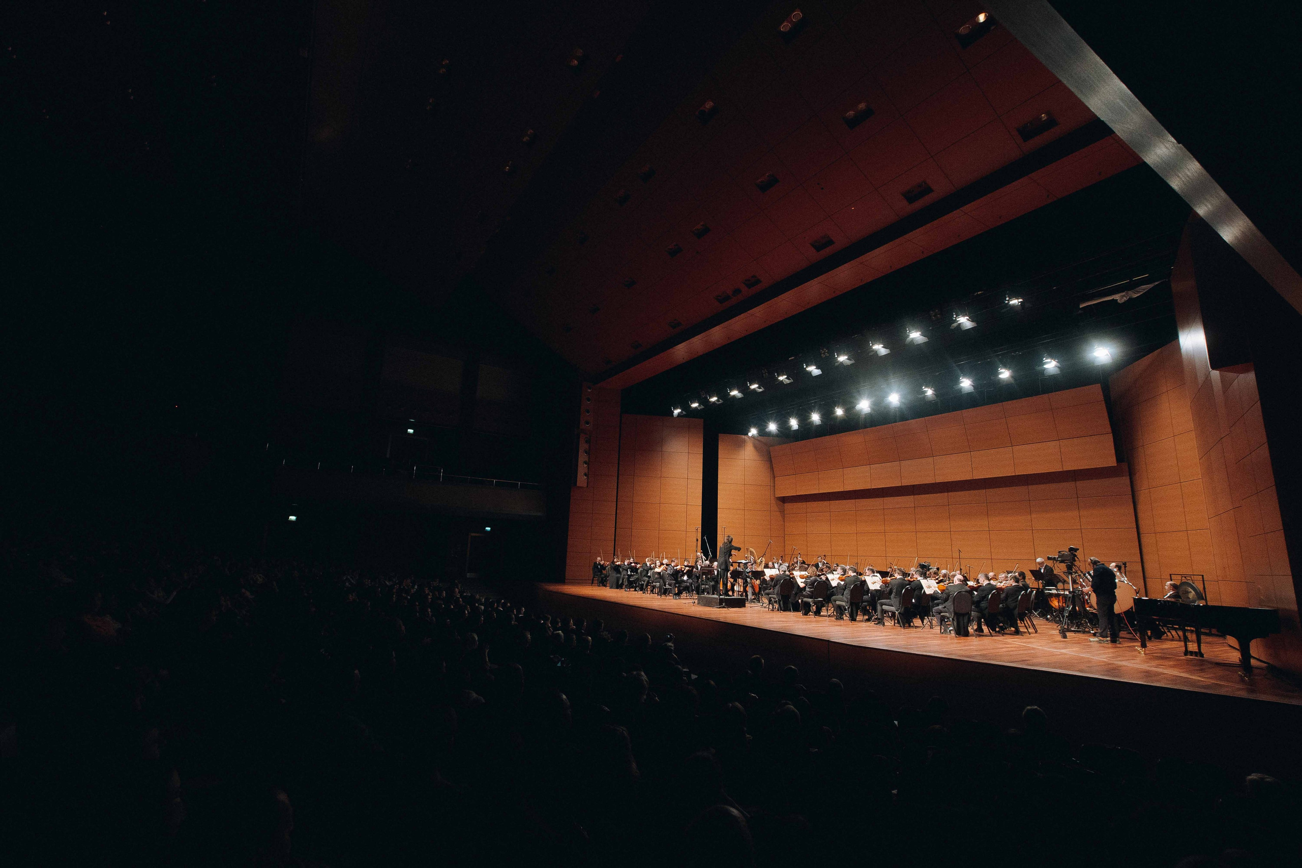 The Tchaikovsky Academic Grand Symphony Orchestra in Istanbul. Wedding&Event photographer Ismail Rzayev in Baku