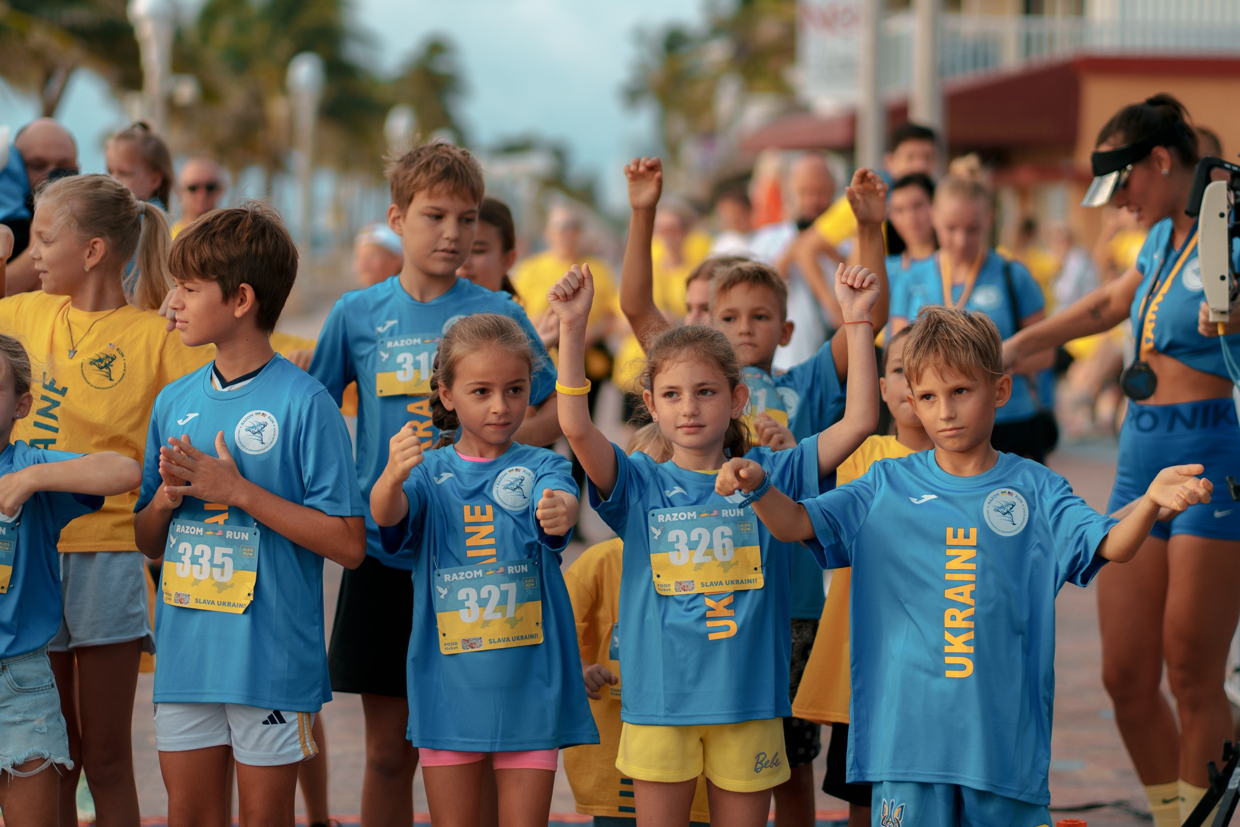 RAZOM RUN. ФОТОГРАФ ФЛОРИДА МАЙАМИ