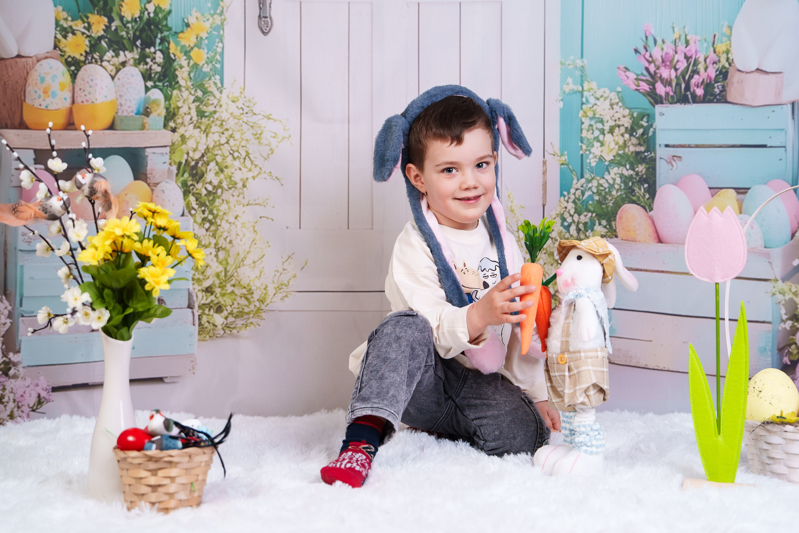 Sedinta foto Paste - Gradinita Miniterra. Liviu Andrei - Fotograf