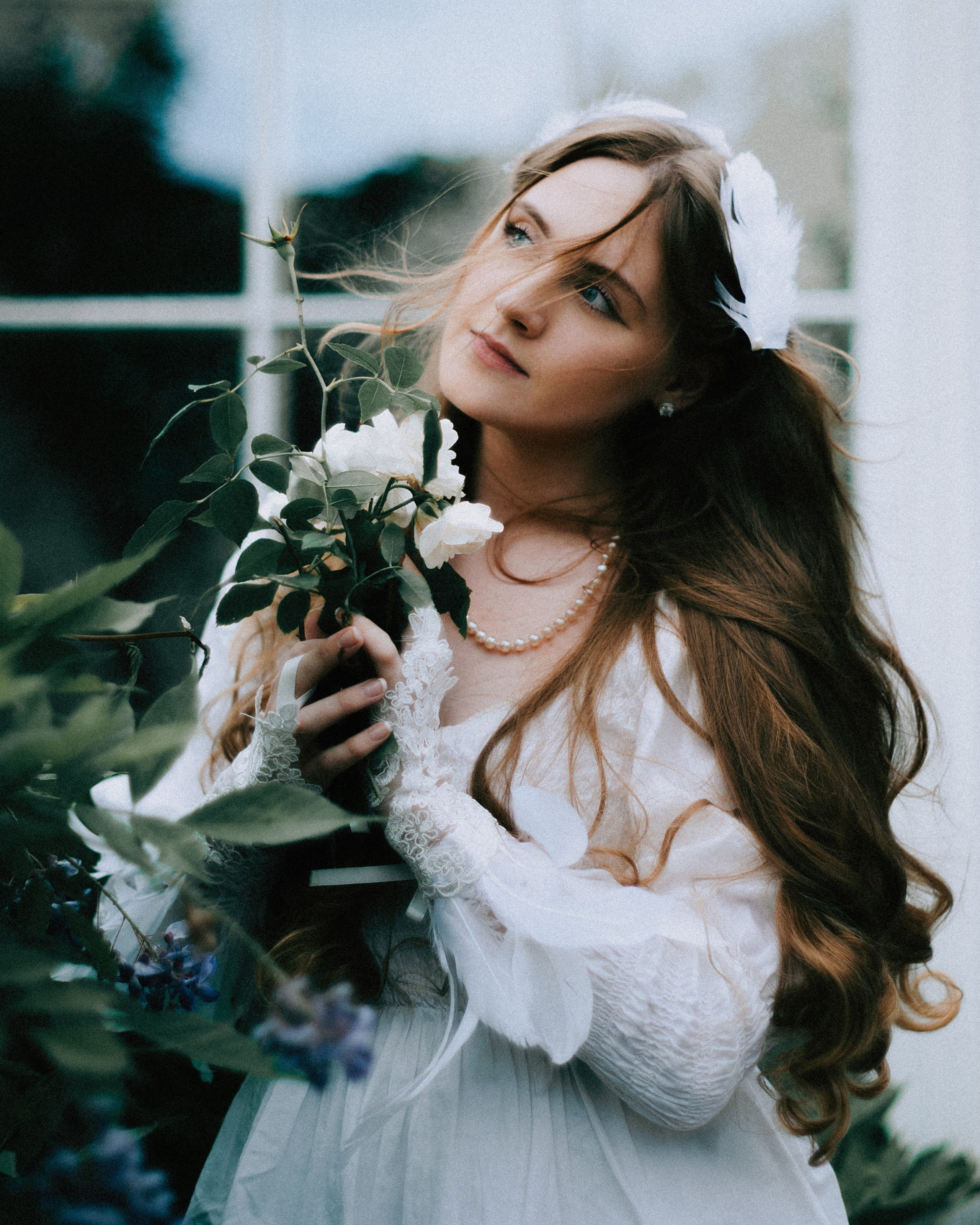 Swan Princess Portrait Photoshoot in London. Moth & Moss Photography