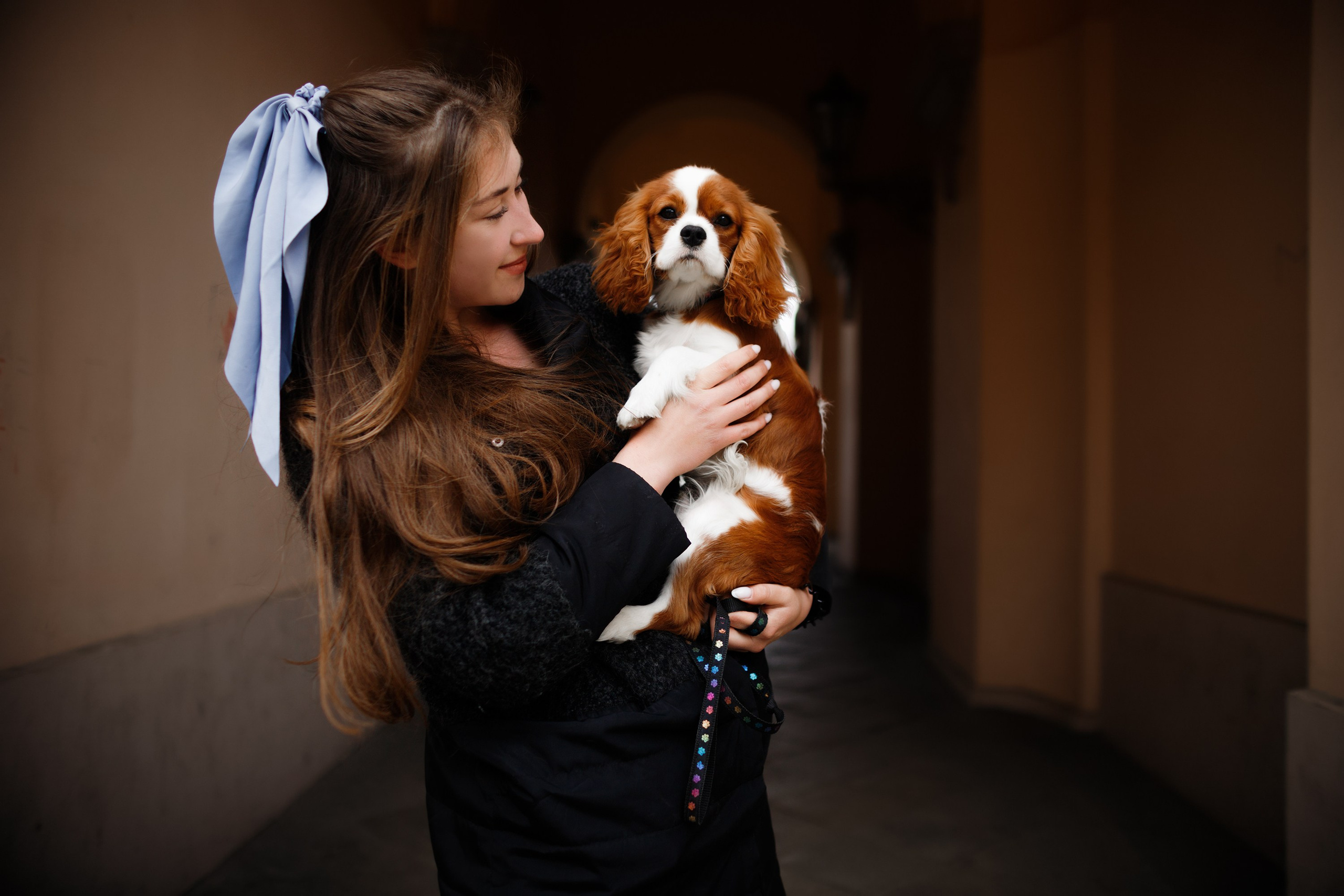 Uliana i Franklin. Kaja | fotograf we Wrocławiu | ludzie i psy