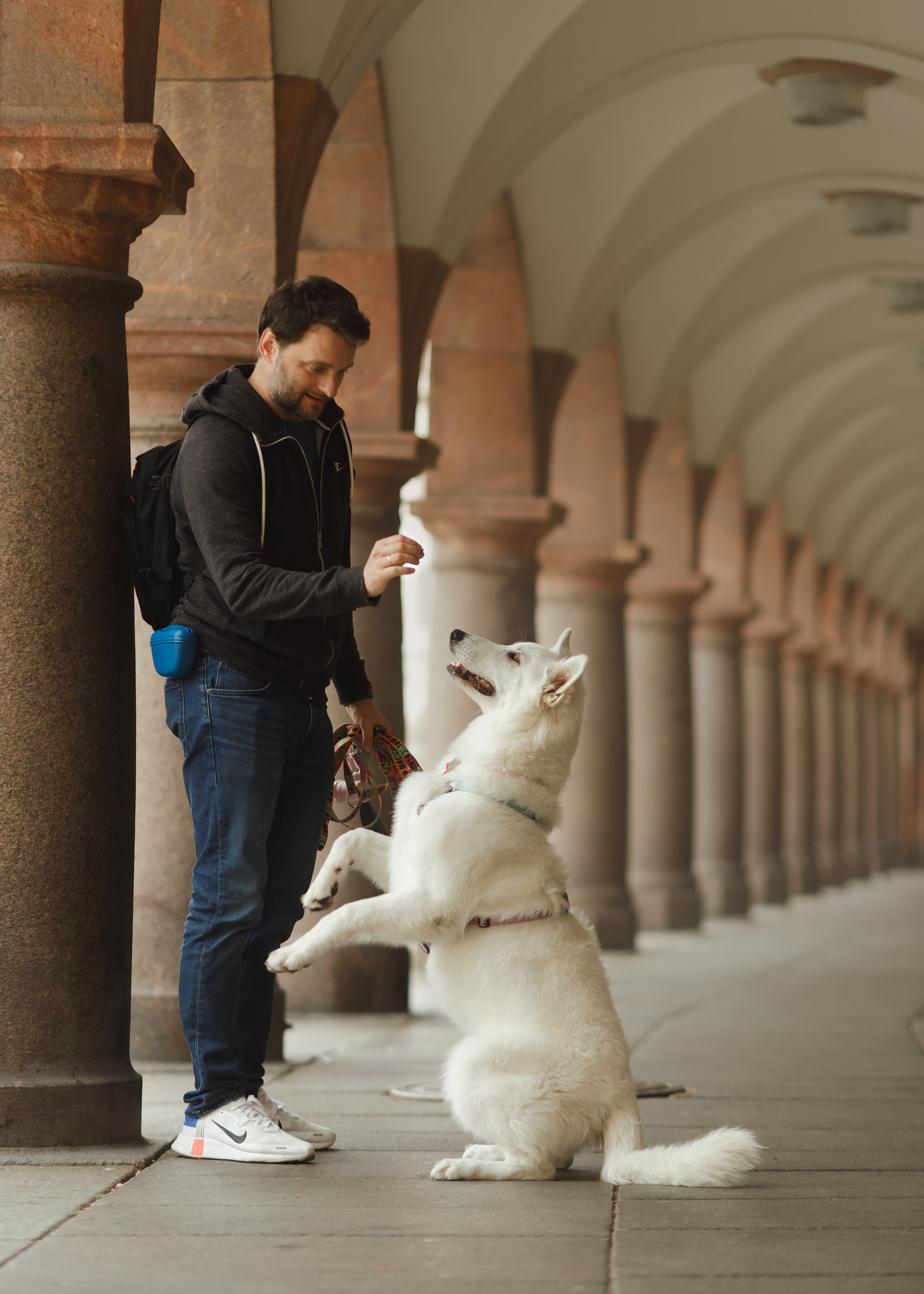 Astra in Leipzig. Kaja | fotograf we Wrocławiu | ludzie i psy