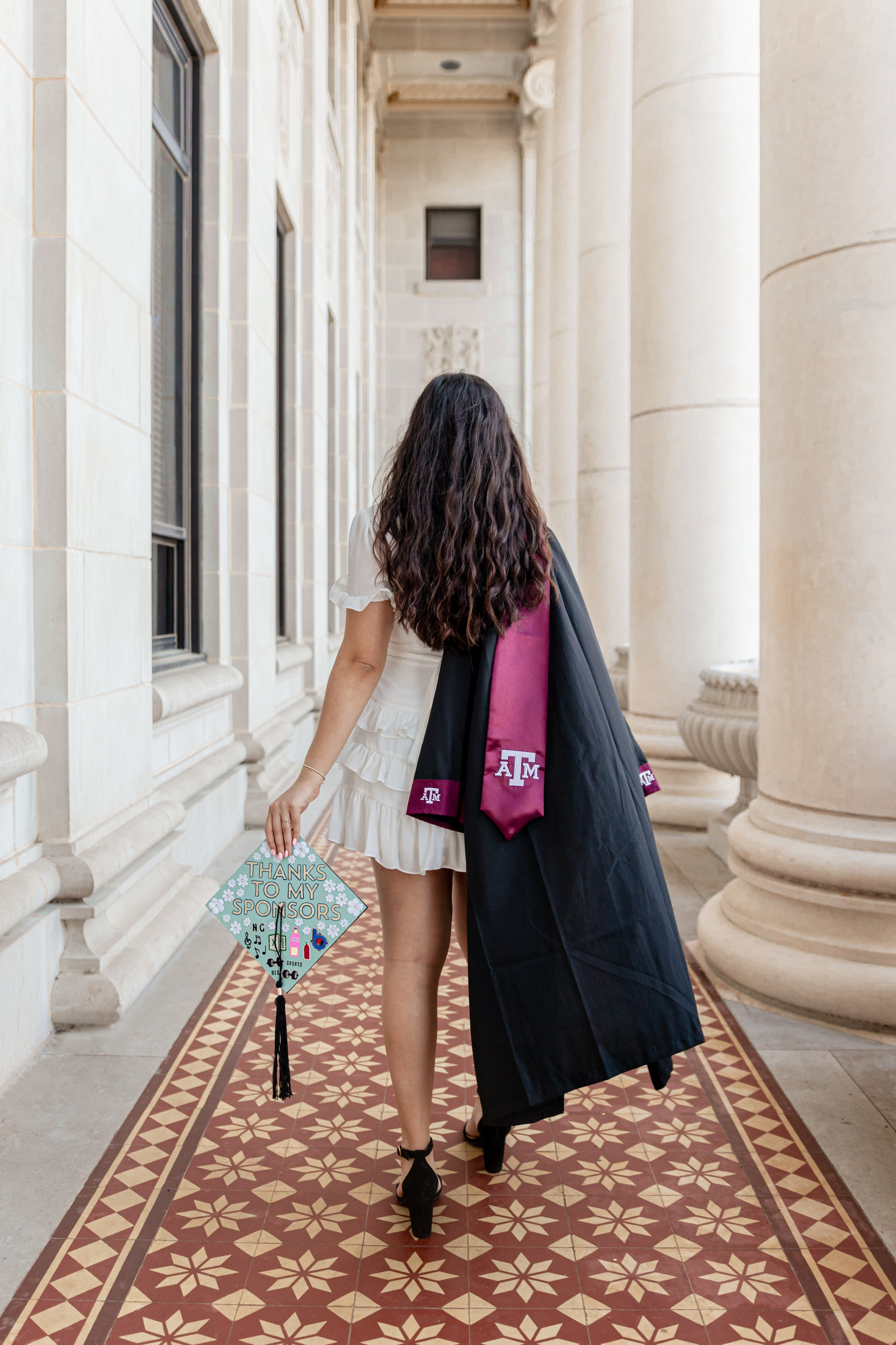 Arshia’s graduation photoshoot at Texas A&M University