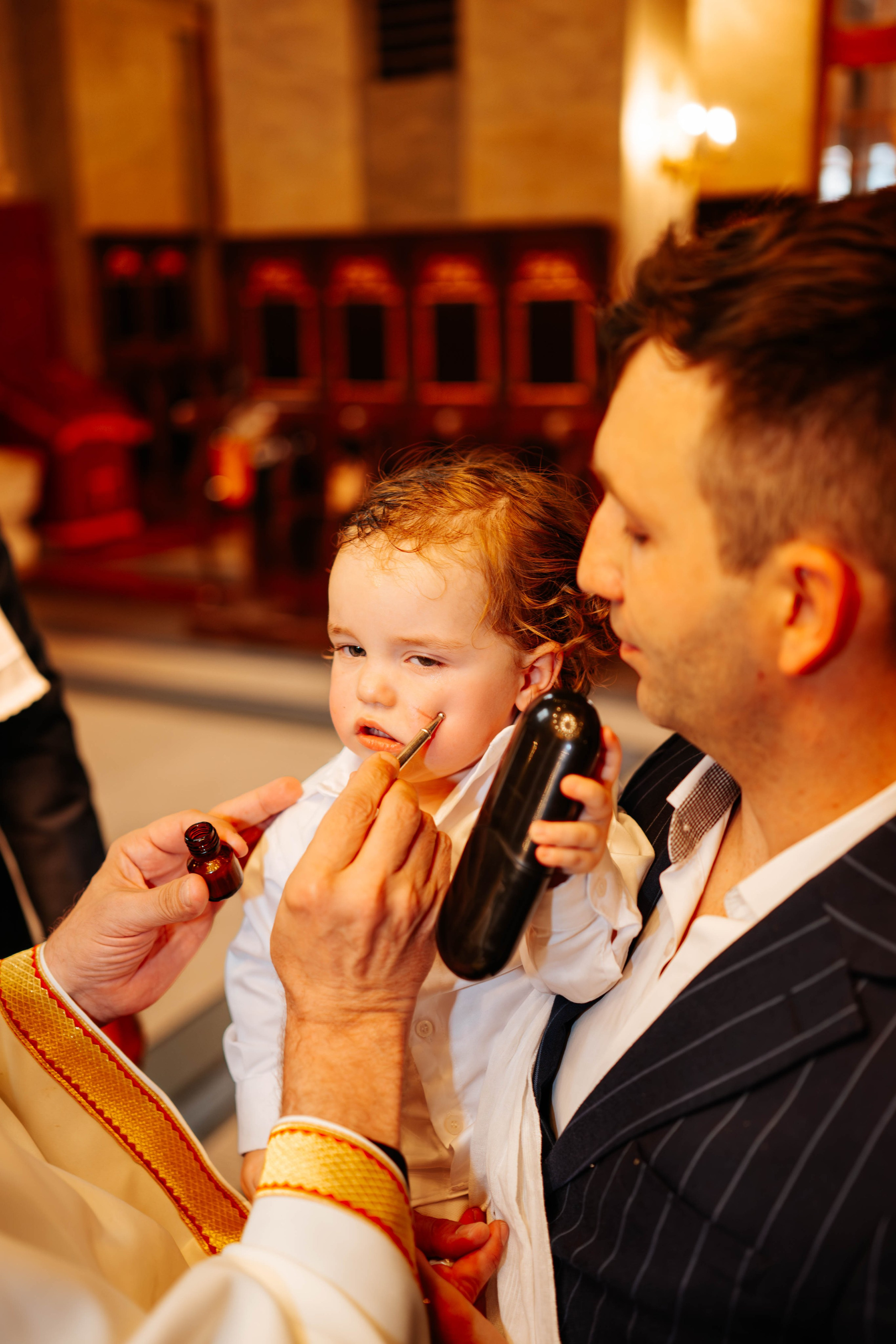 Saint & Igor - krštenje. Dečiji i porodični fotograf