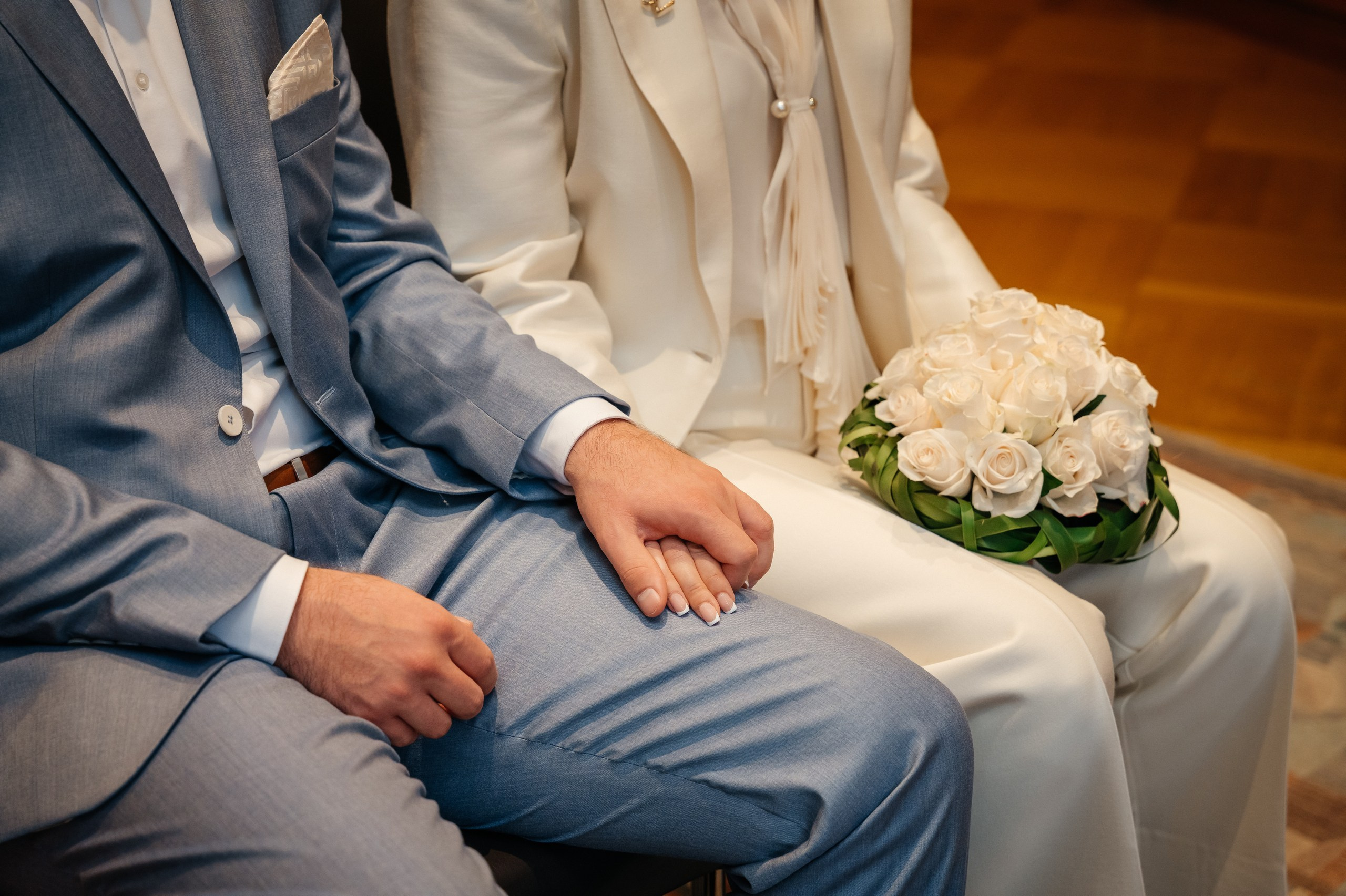 detail shots of bouqet