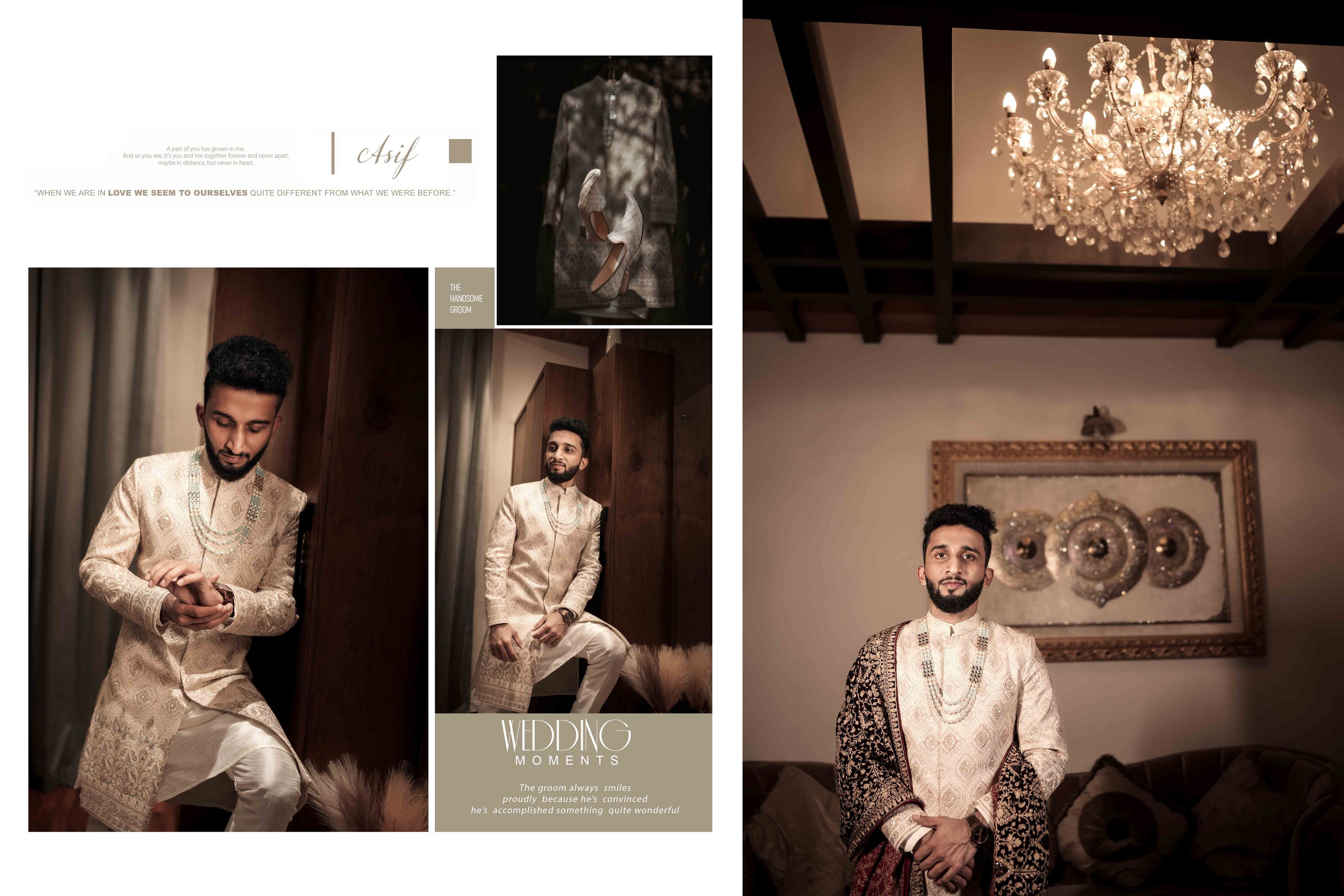 WEDDING ALBUM SHOWCASE. NTURE WEDDING