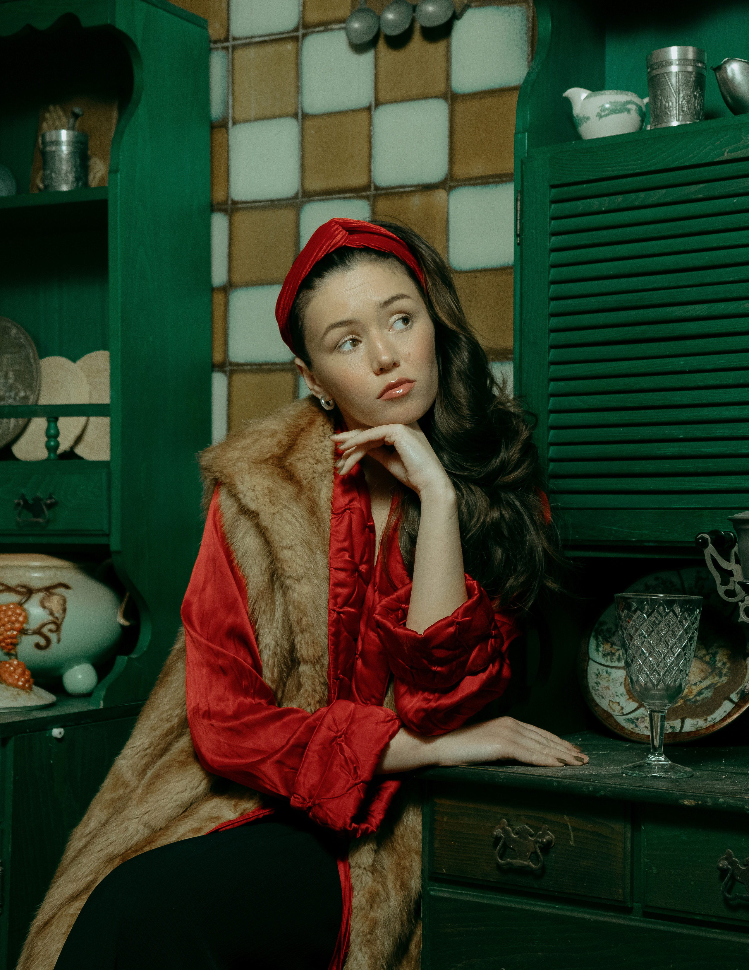 Dream House. Стилизованная креативная фотосессия в домашней студии