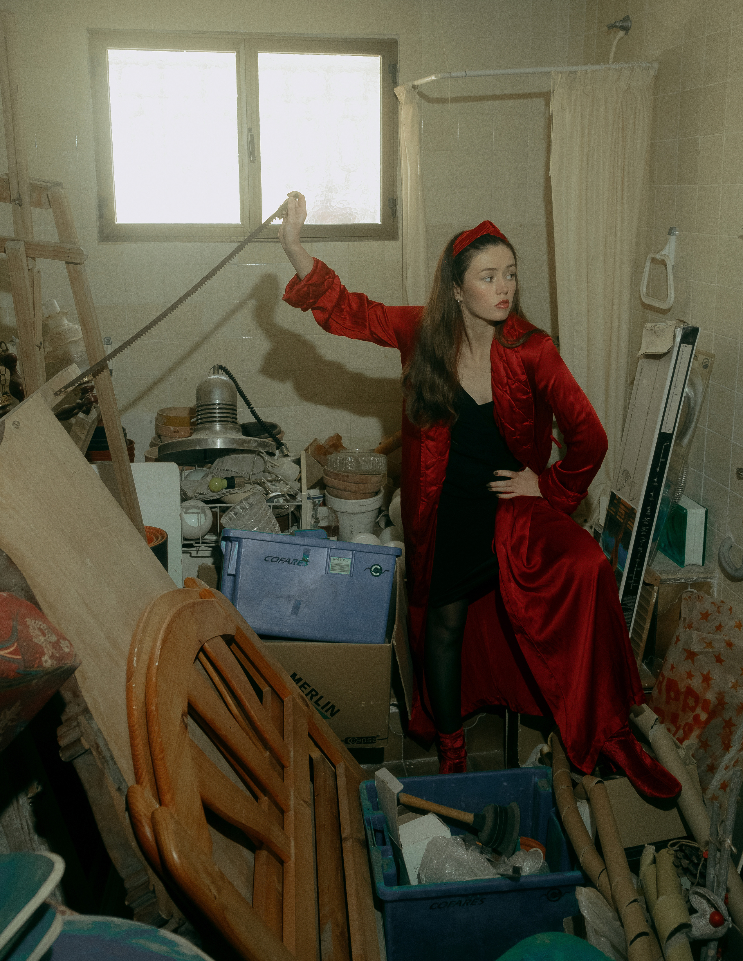 Dream House. Стилизованная креативная фотосессия в домашней студии