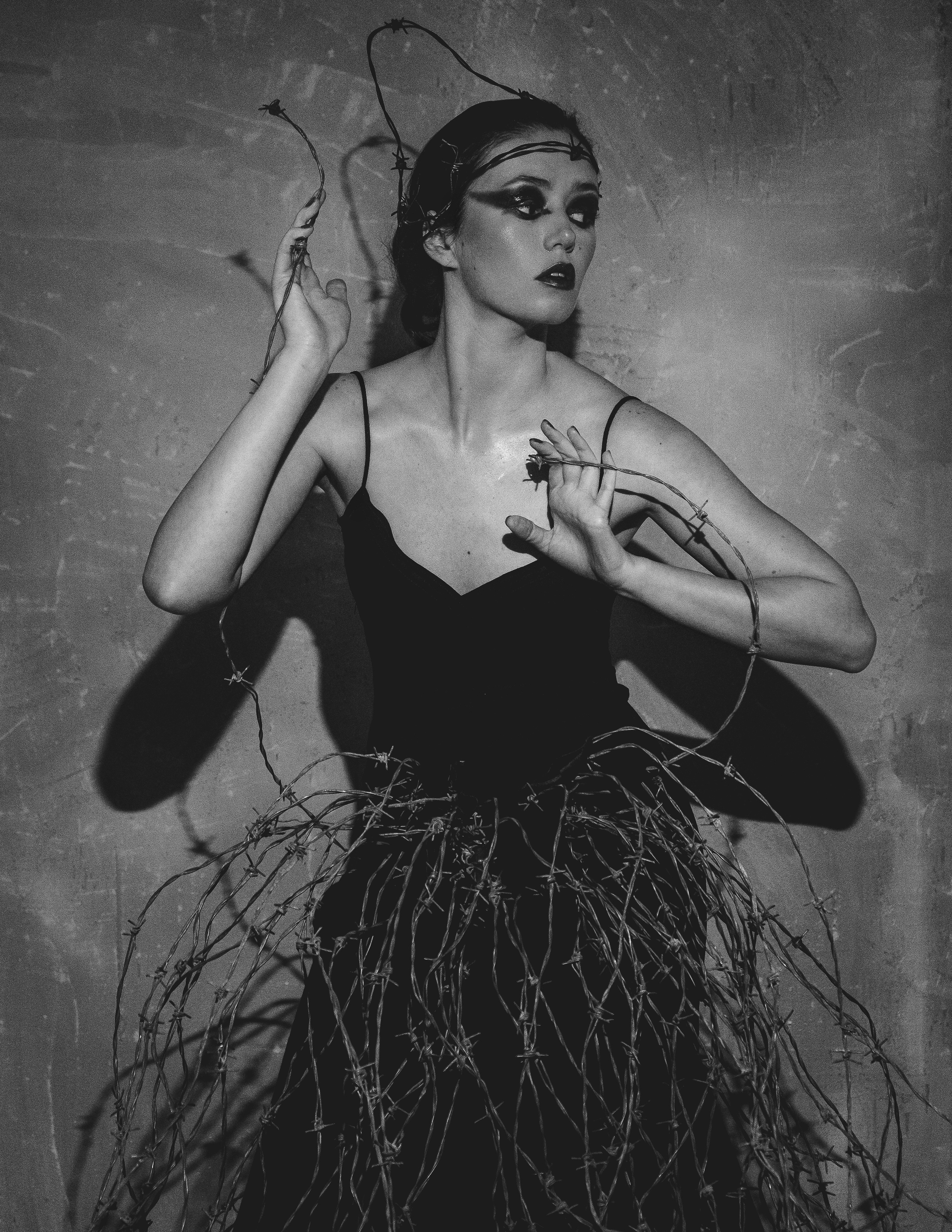 Black Swan. Атмосферная студийная фотосессия