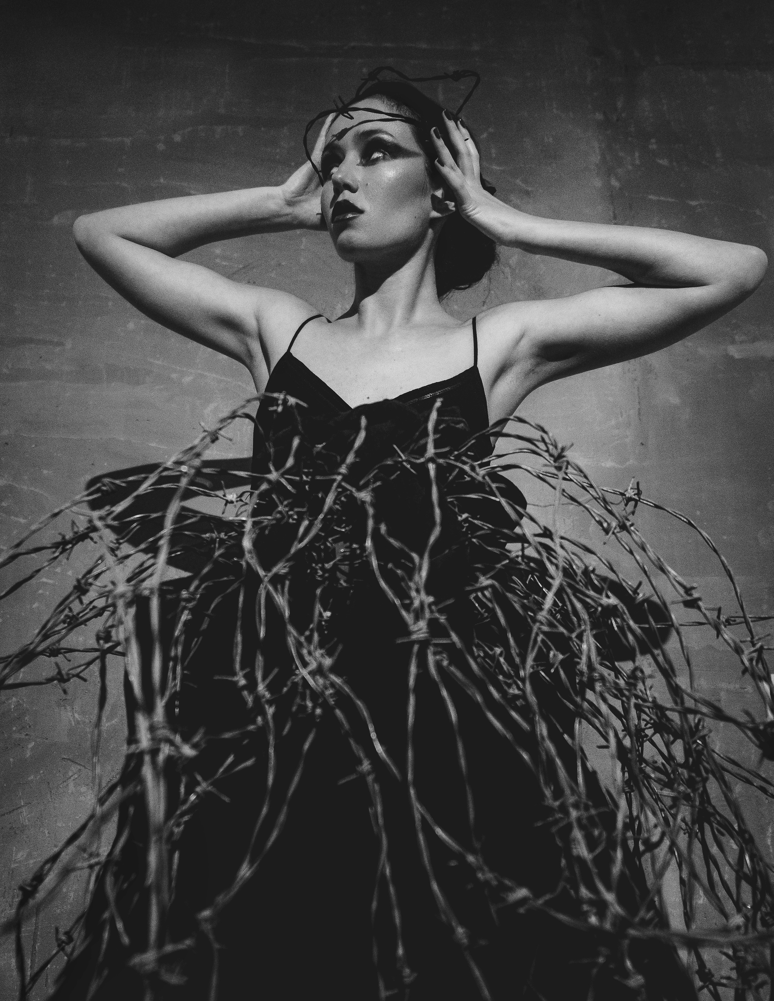 Black Swan. Атмосферная студийная фотосессия