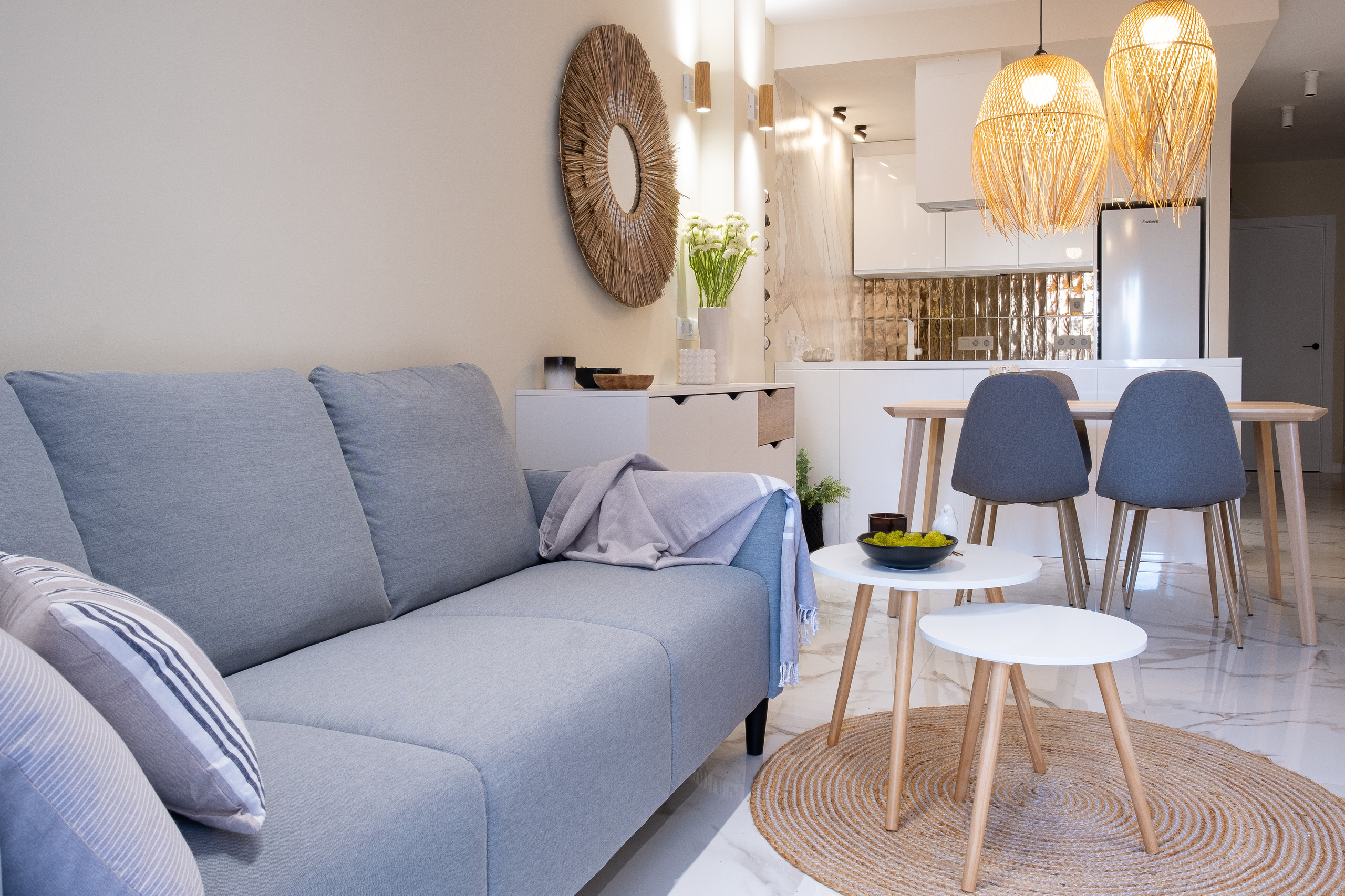 Interior photography of apartments in Torrevieja