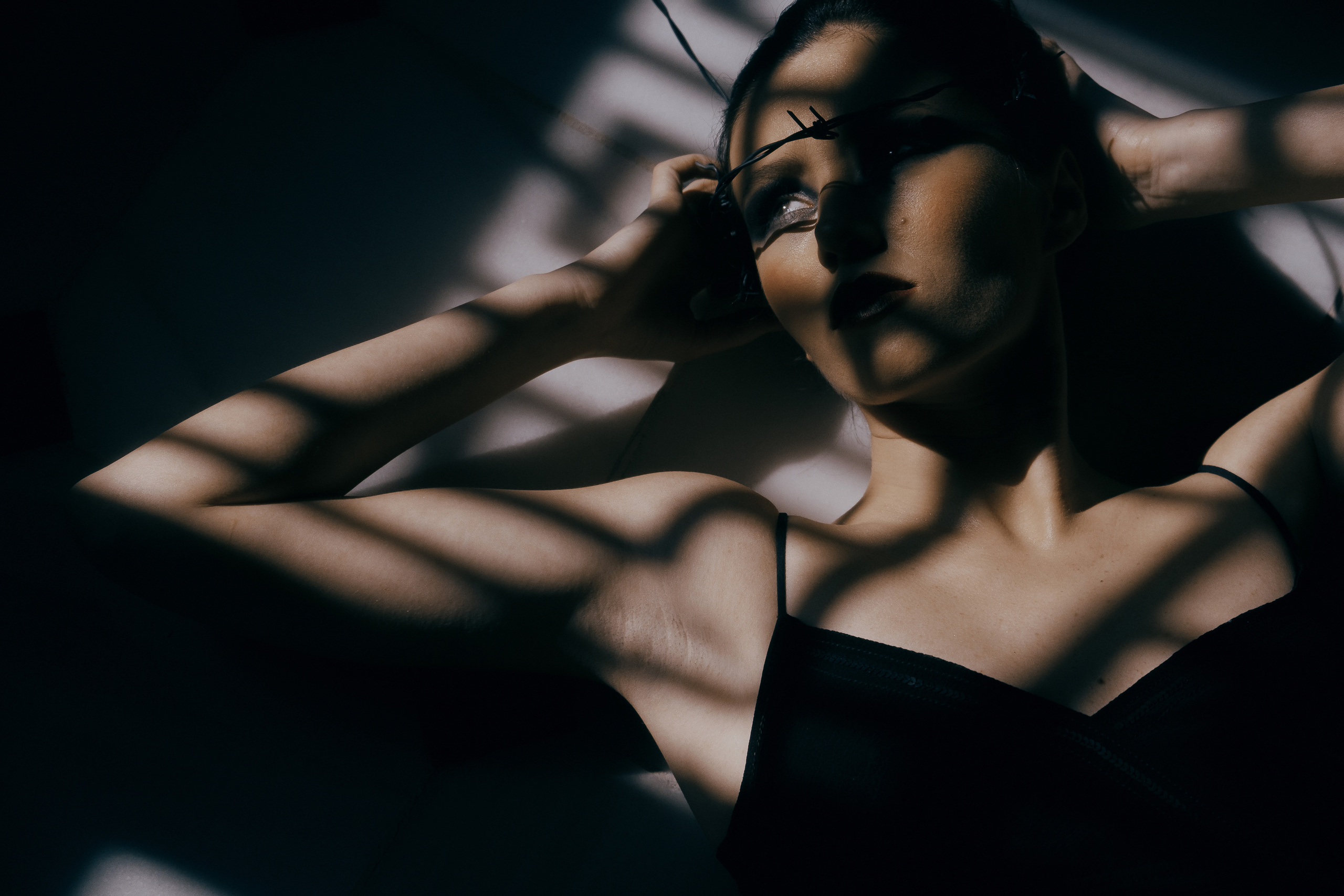 Black Swan. Атмосферная студийная фотосессия