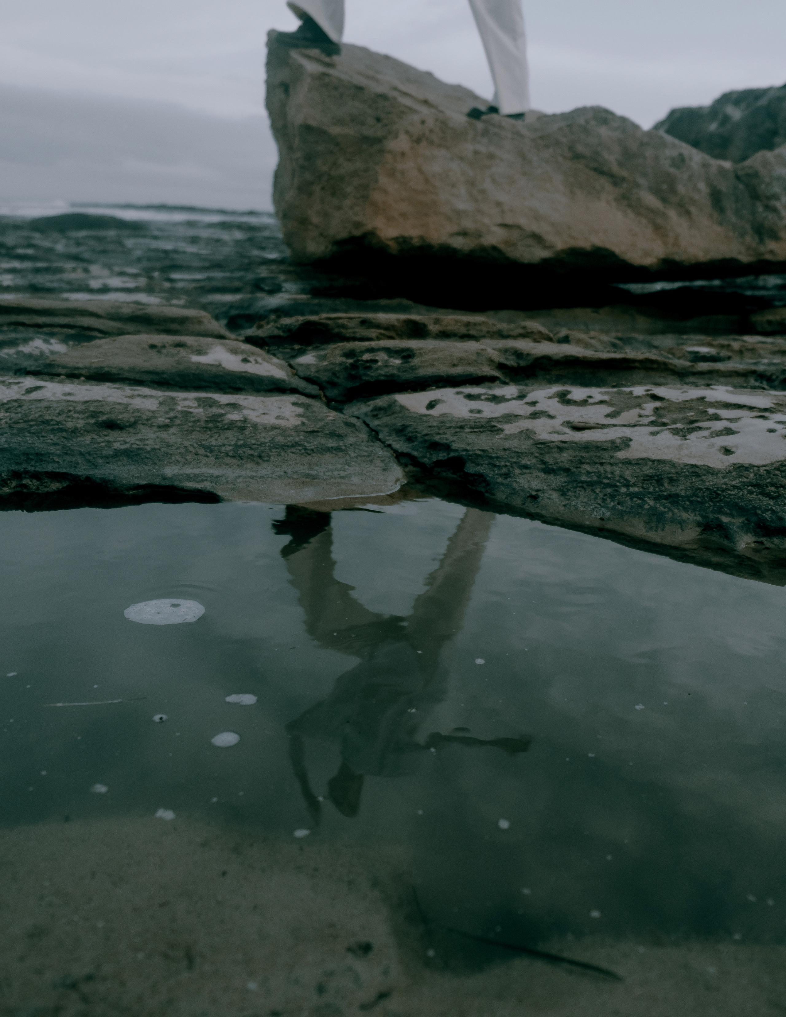 Atmospheric stylized photo shoot by the sea