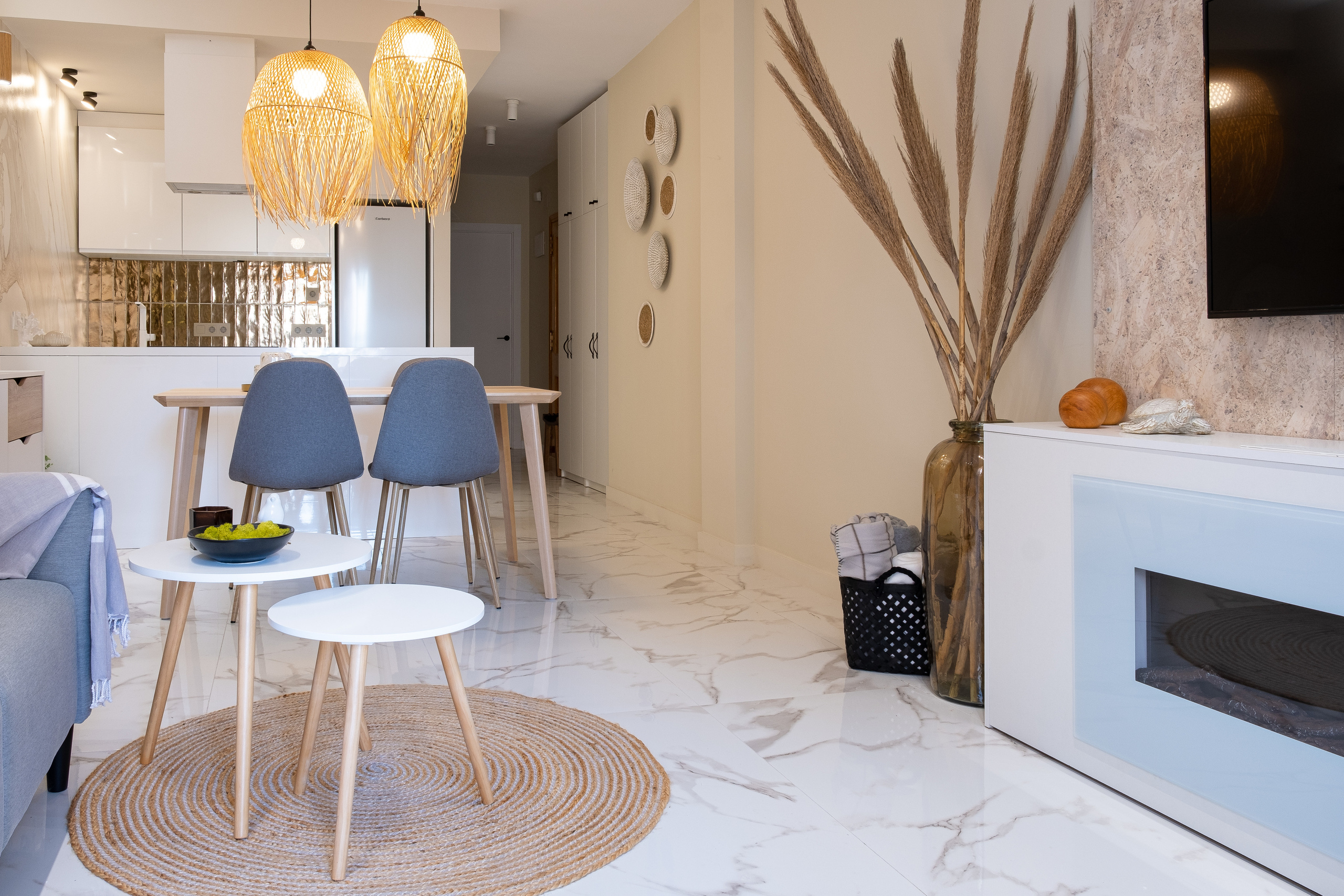 Interior photography of apartments in Torrevieja