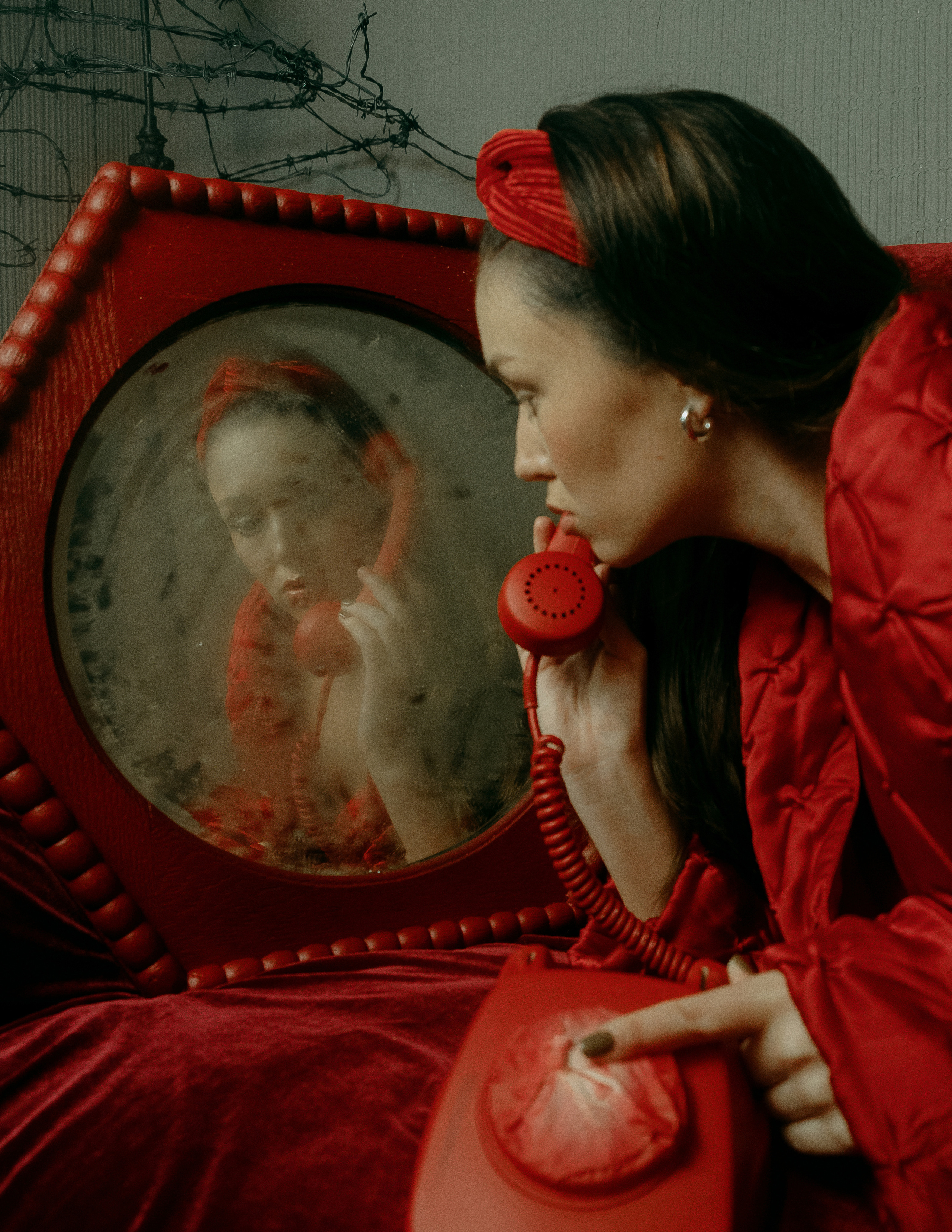 Dream House. Стилизованная креативная фотосессия в домашней студии