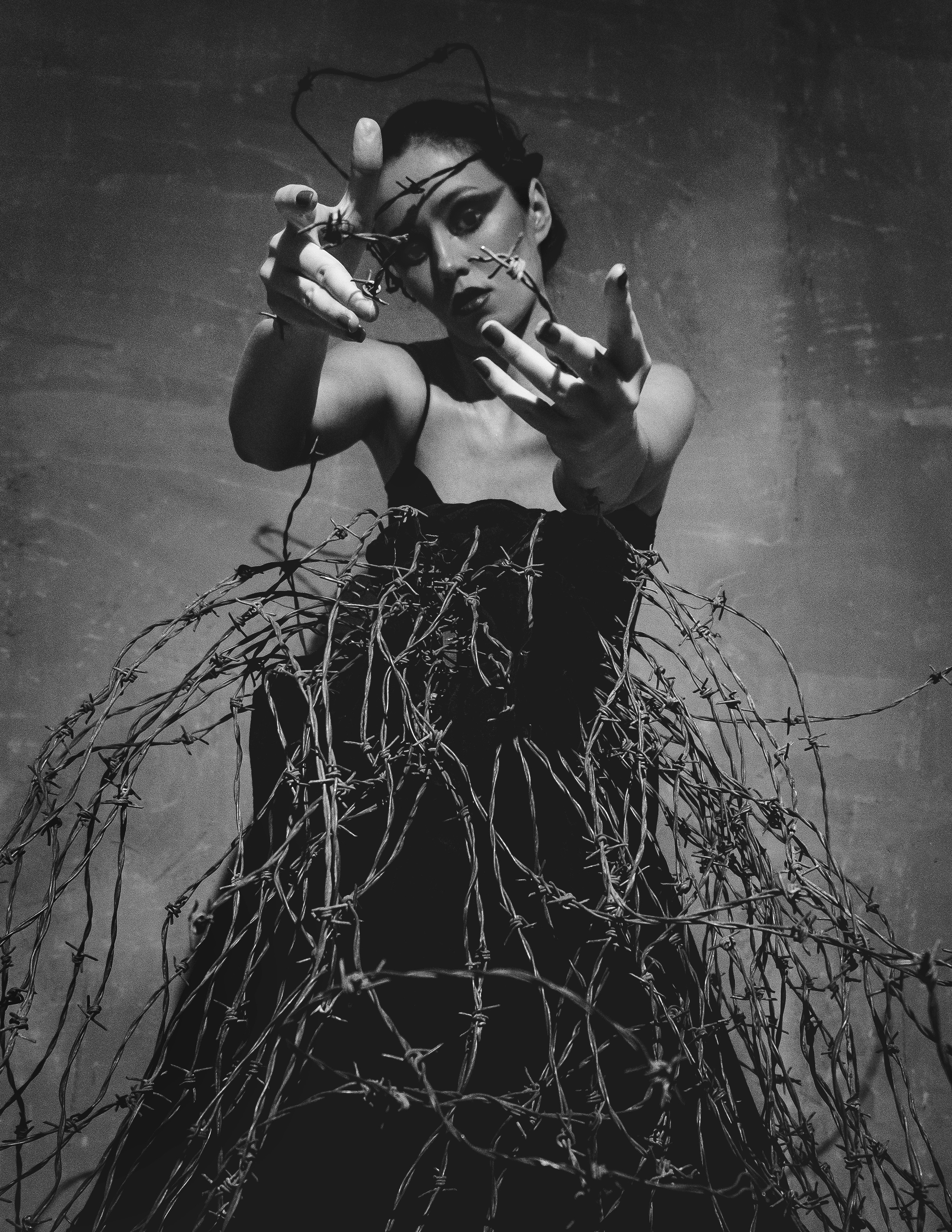 Black Swan. Атмосферная студийная фотосессия