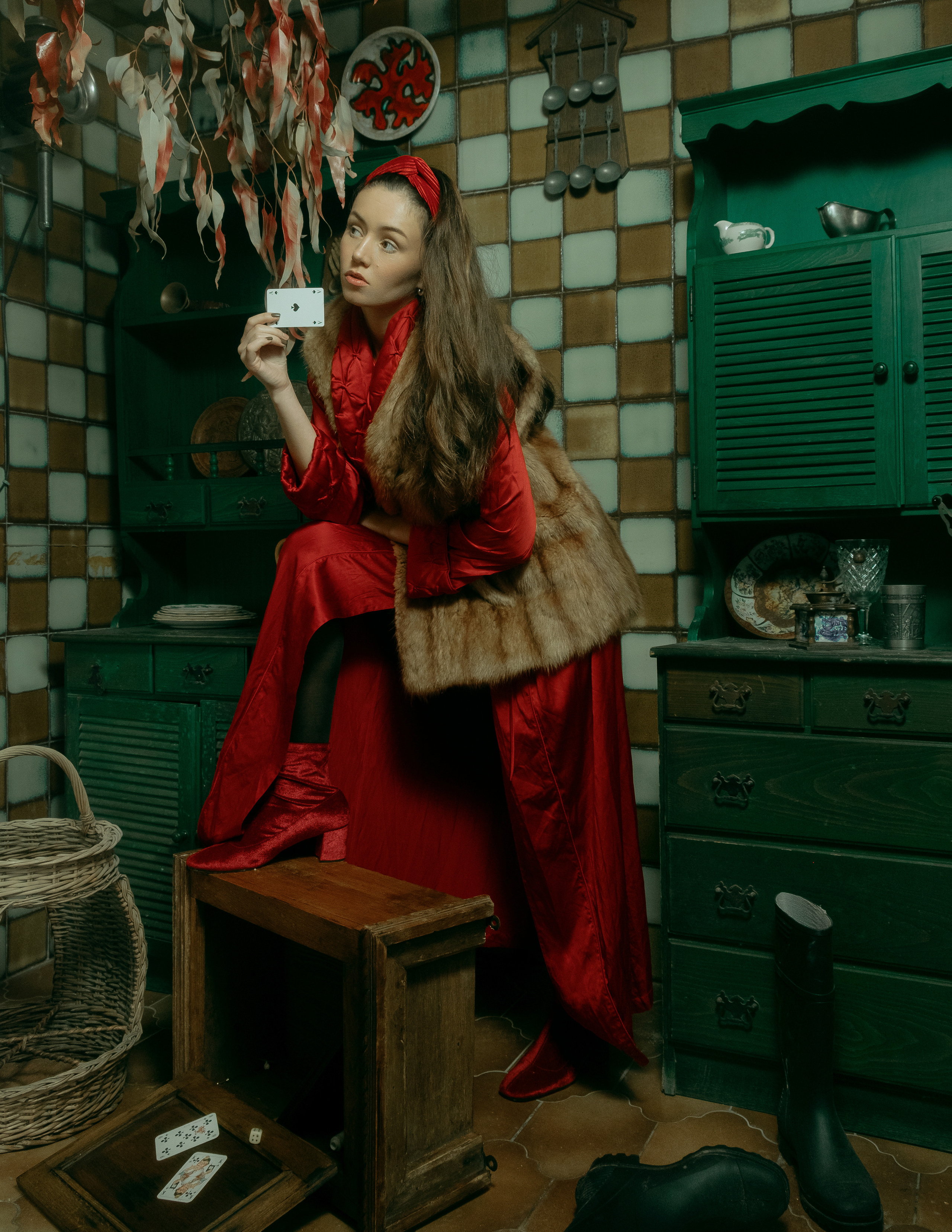 Dream House. Стилизованная креативная фотосессия в домашней студии