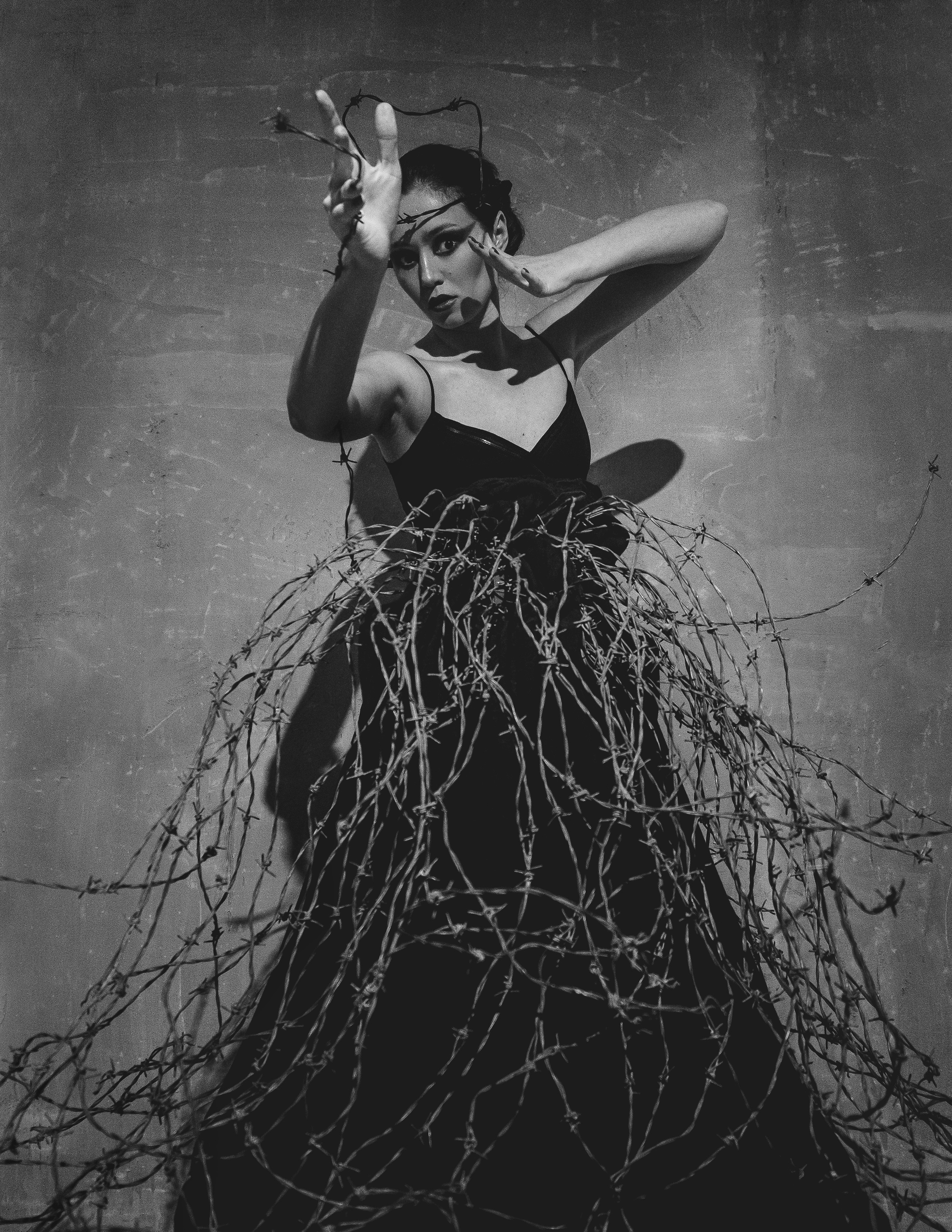 Black Swan. Атмосферная студийная фотосессия