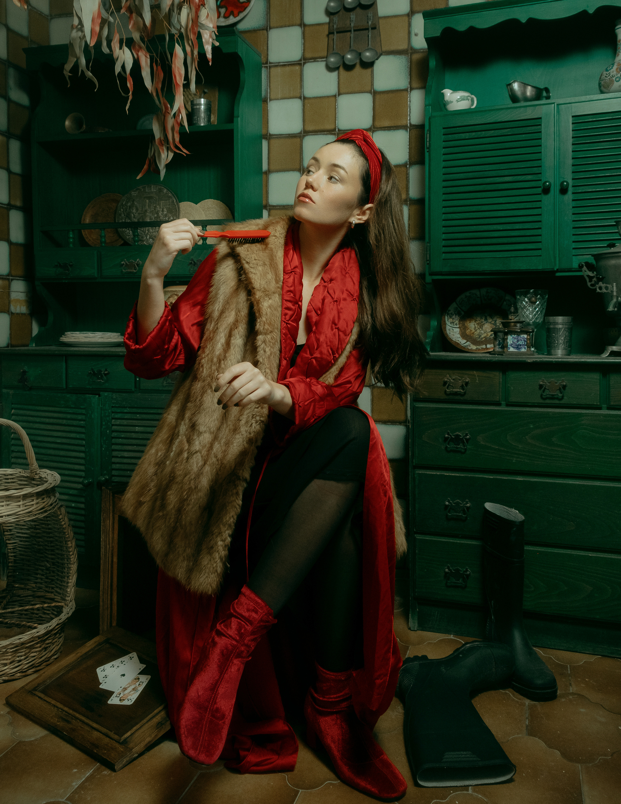 Dream House. Стилизованная креативная фотосессия в домашней студии