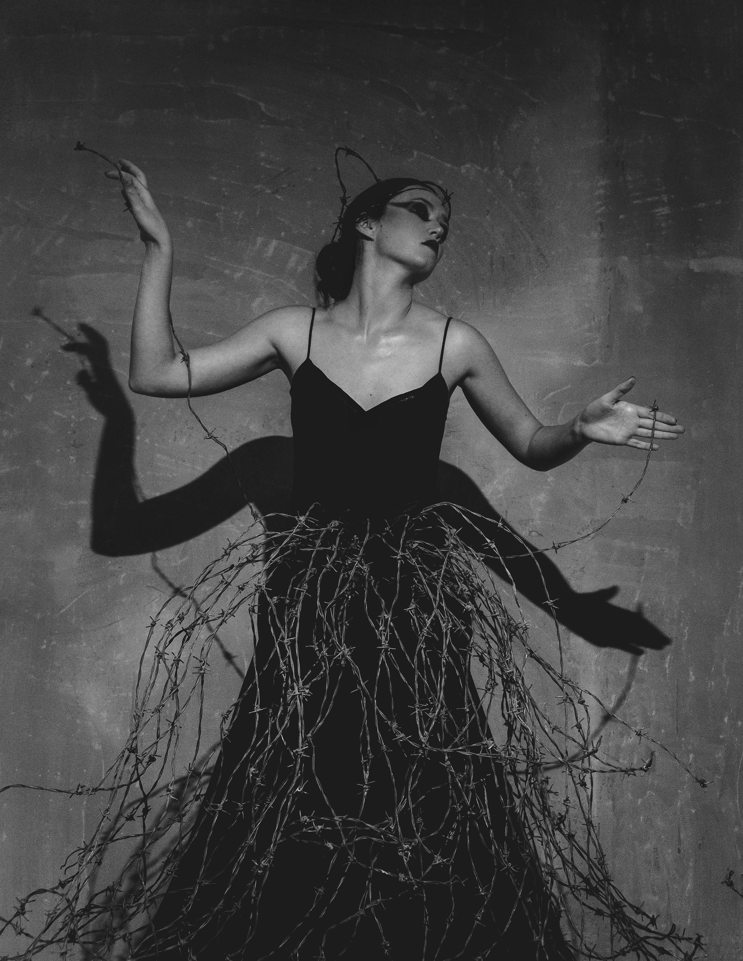 Black Swan. Атмосферная студийная фотосессия