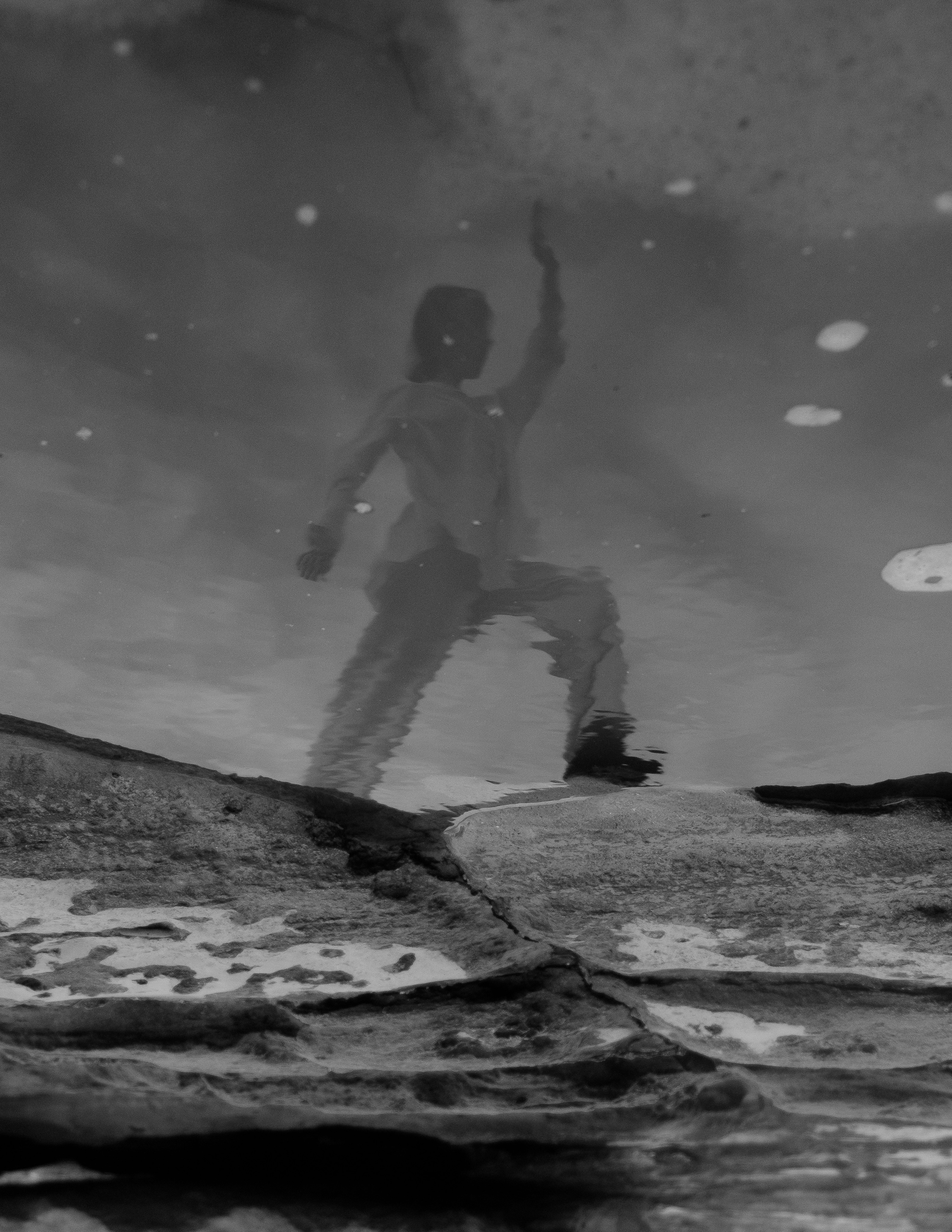 Atmospheric stylized photo shoot by the sea