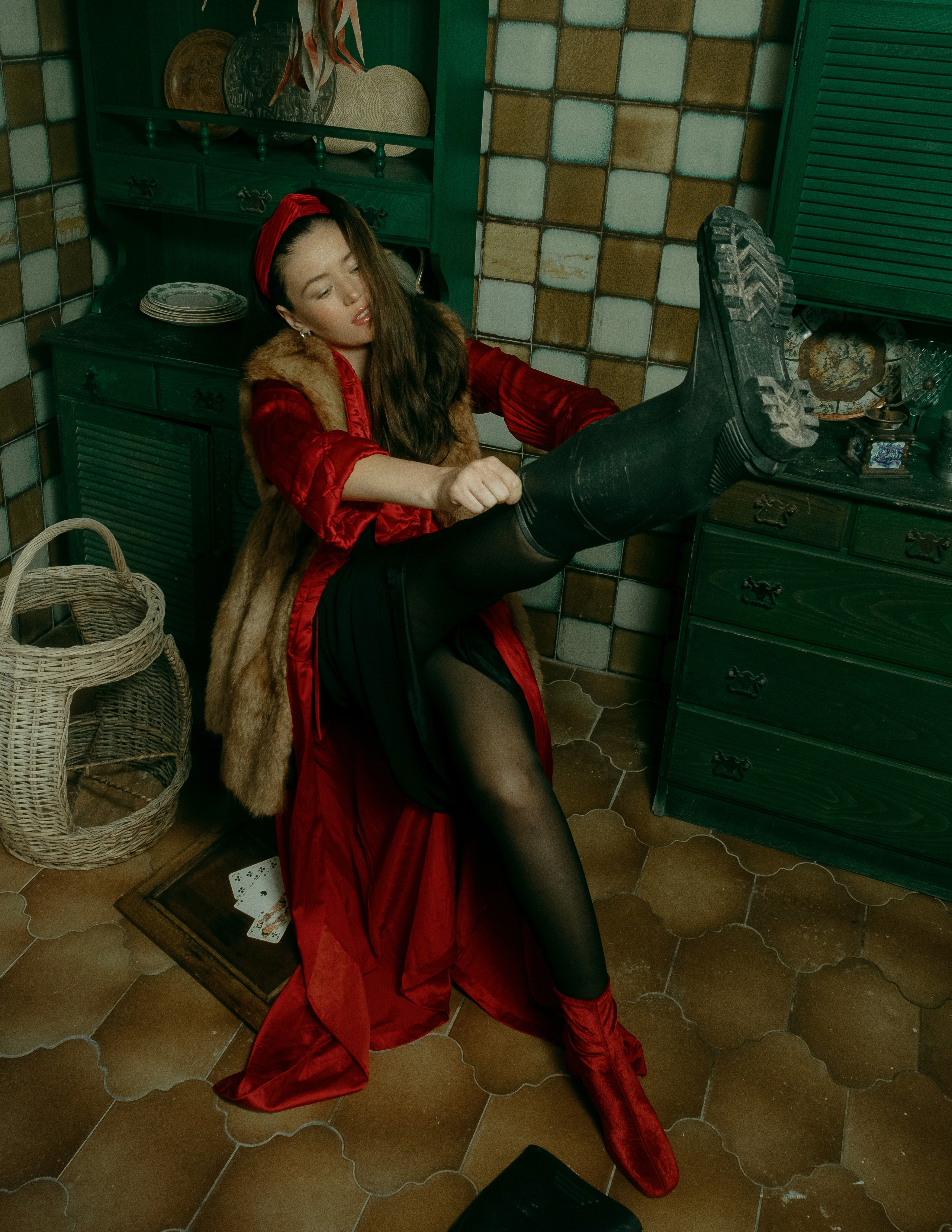 Dream House. Стилизованная креативная фотосессия в домашней студии